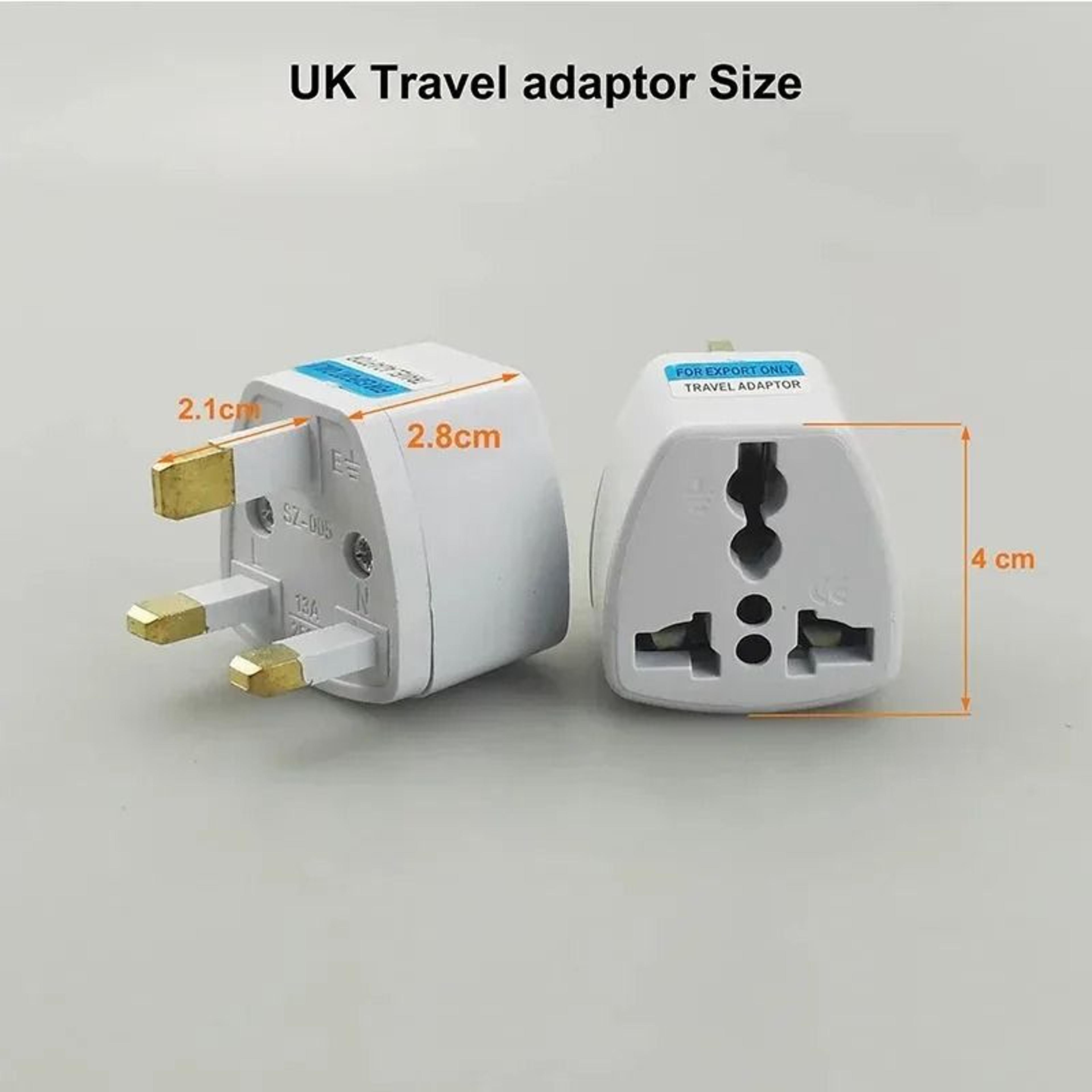 Universal Type G International Travel Plug Adapter 2