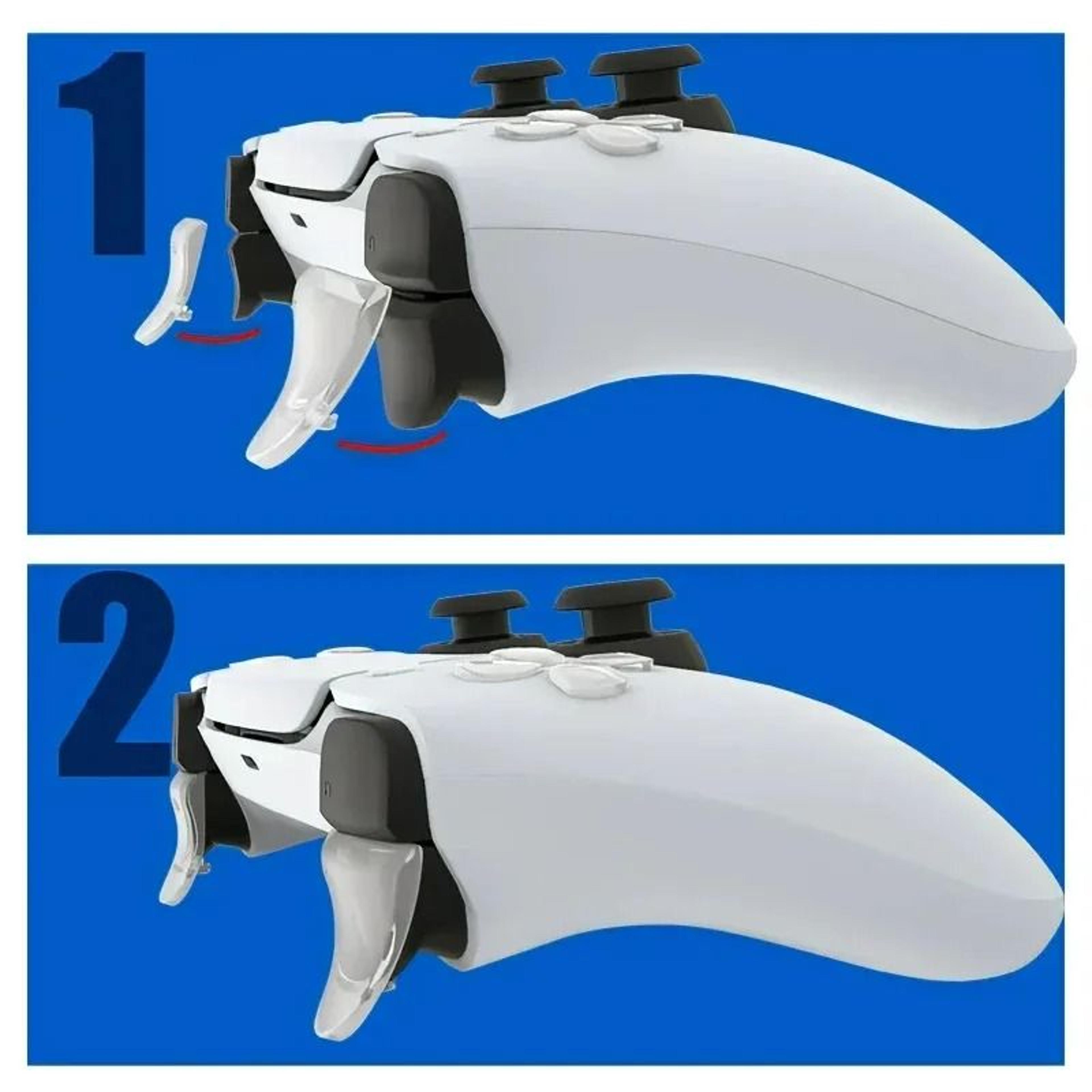 PS5 Controller Trigger And Thumb Grip Extension Set 4