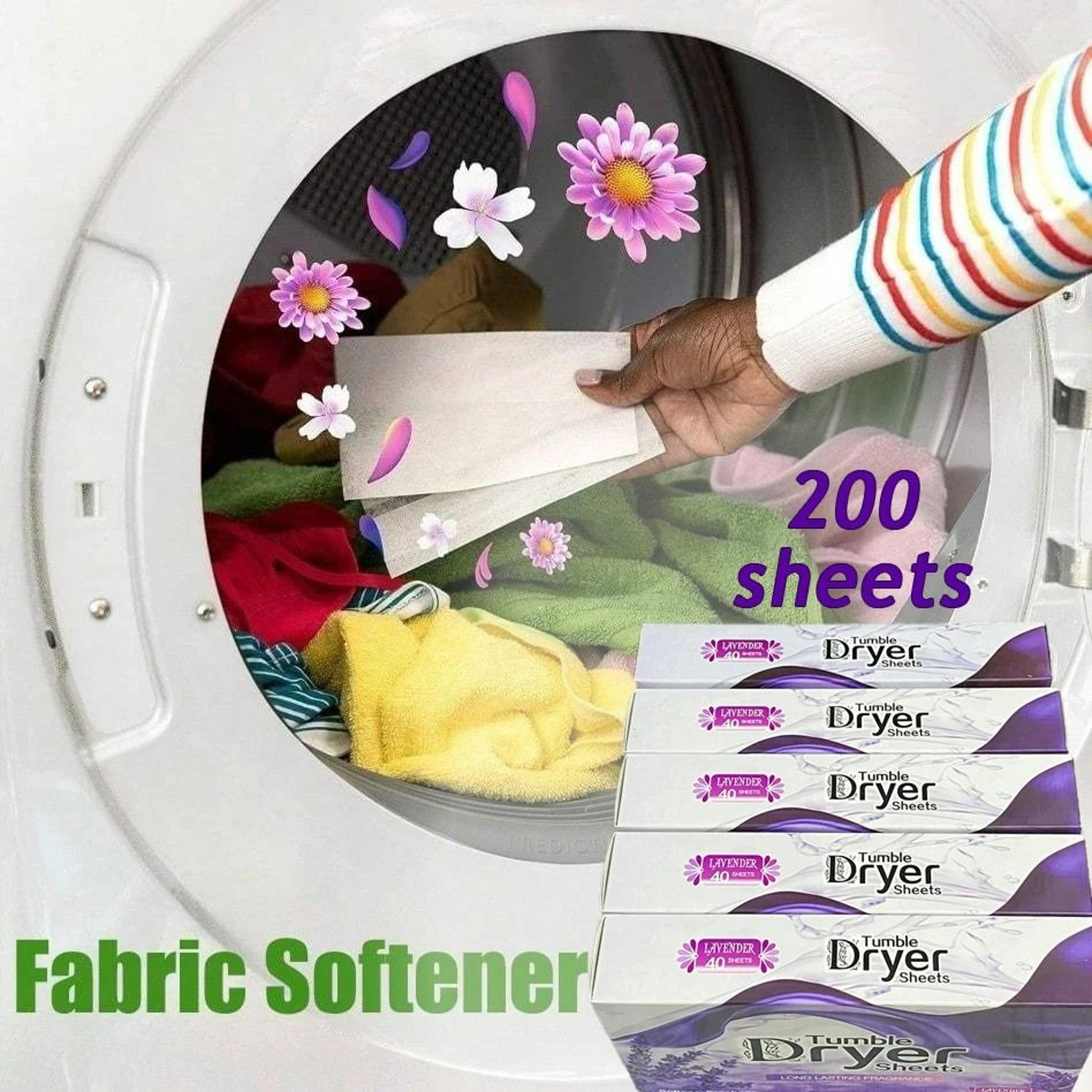 Fresh Scent Anti Static Fabric Softener Dryer Sheets 9