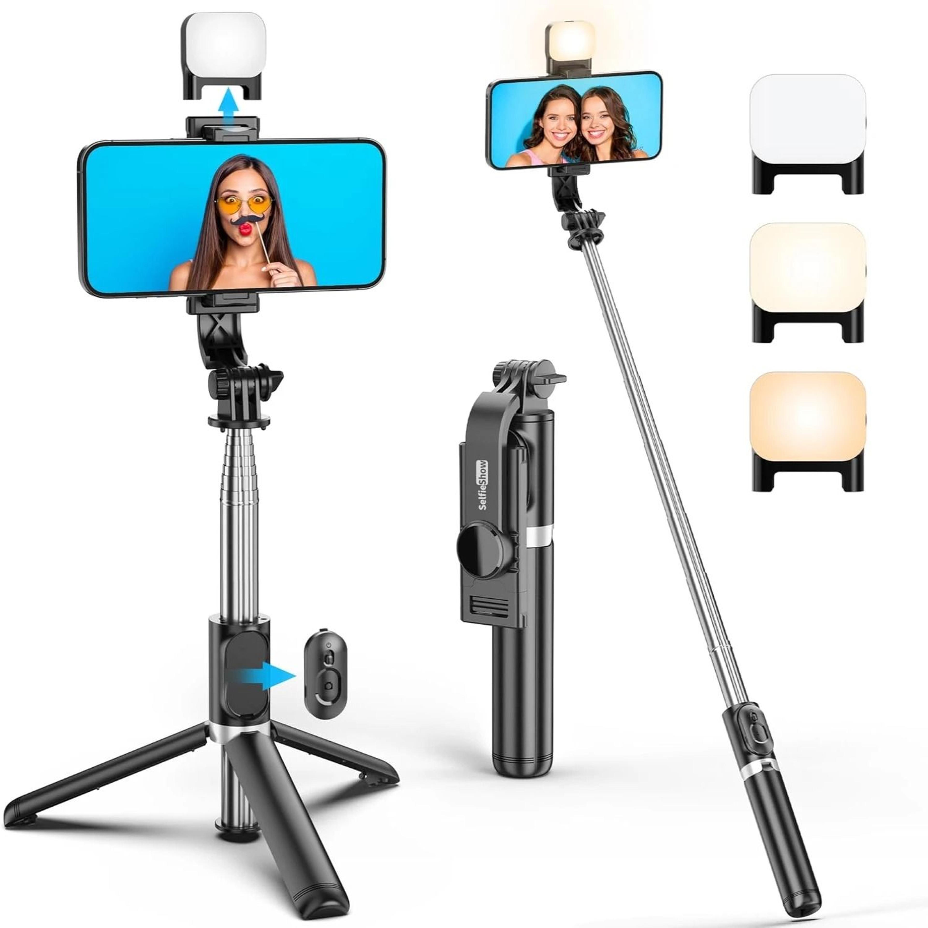 Lighted Selfie Stick Tripod With Wireless Remote 4