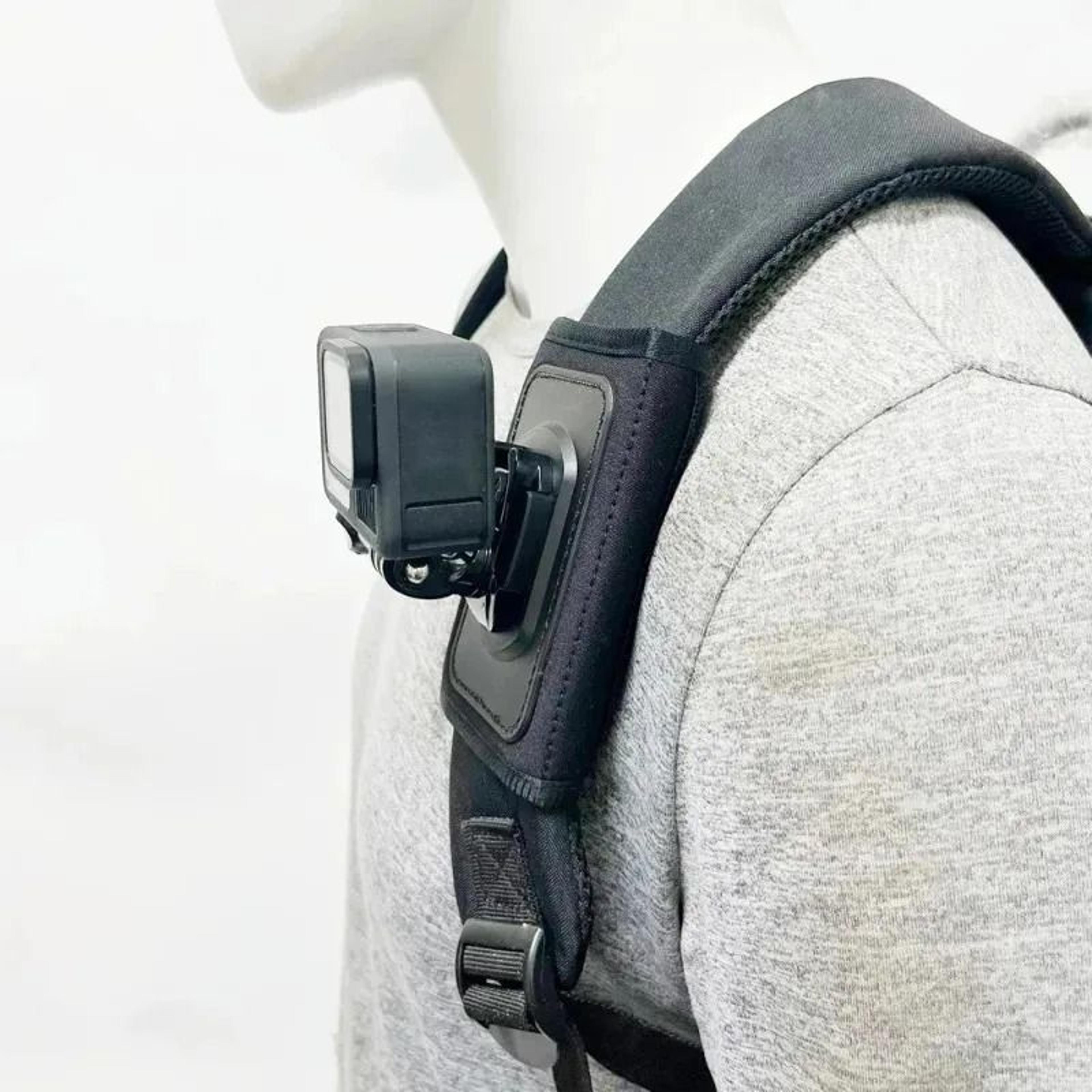 Rotating Shoulder Strap Action Camera Mount 2