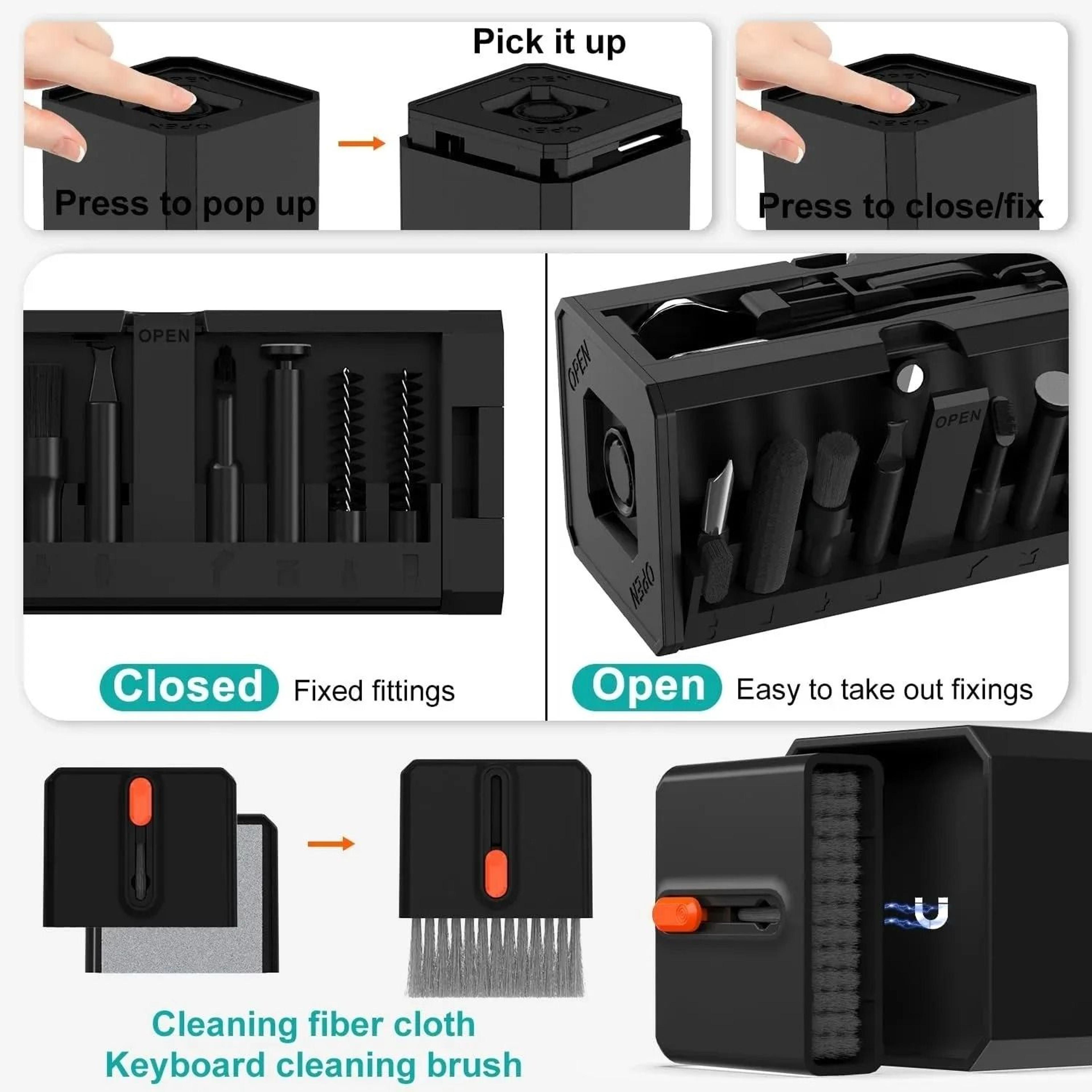 32 Piece Precision Electronics Cleaning Tool Set 3