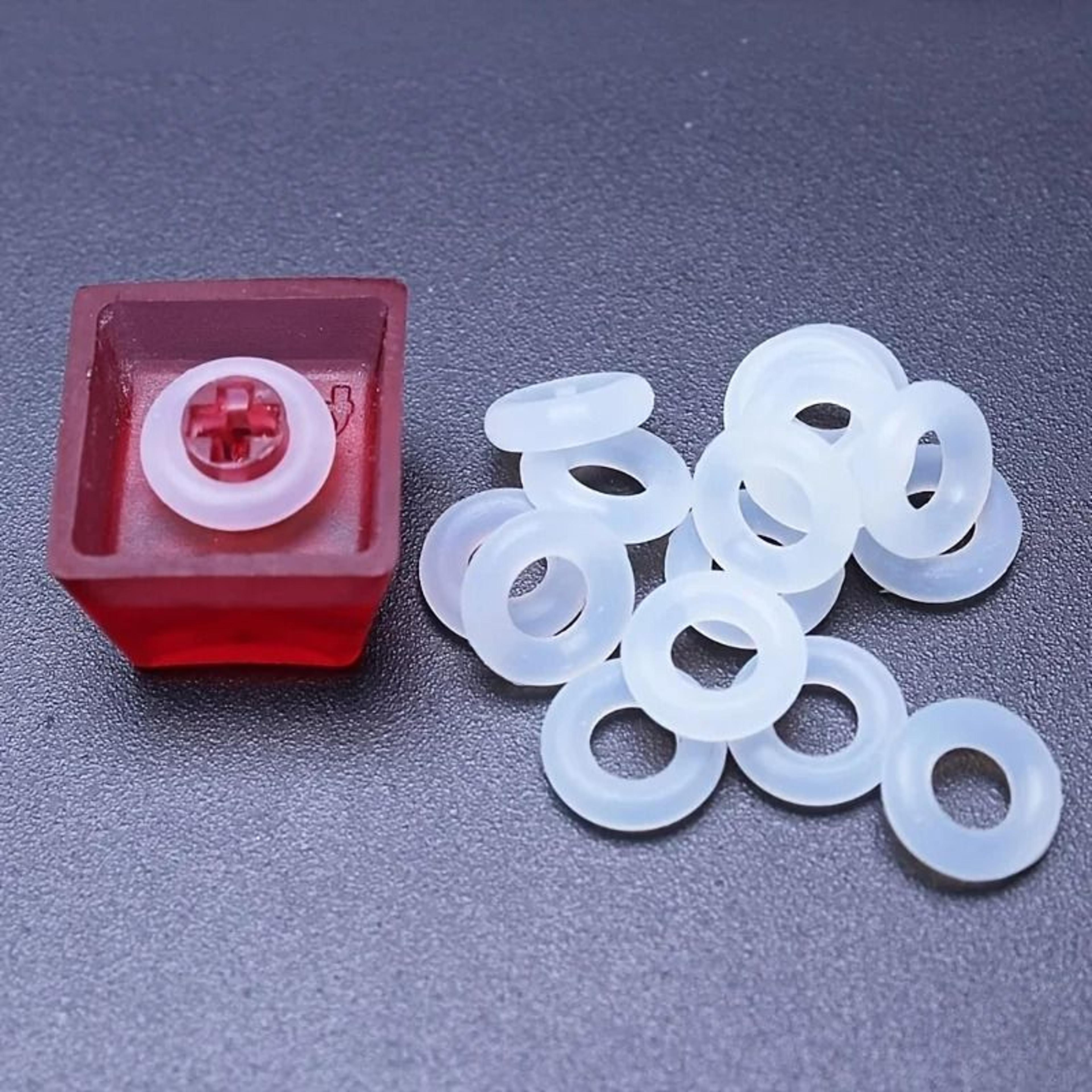 Clear Mechanical Keyboard Keycap Dampener Rings 0
