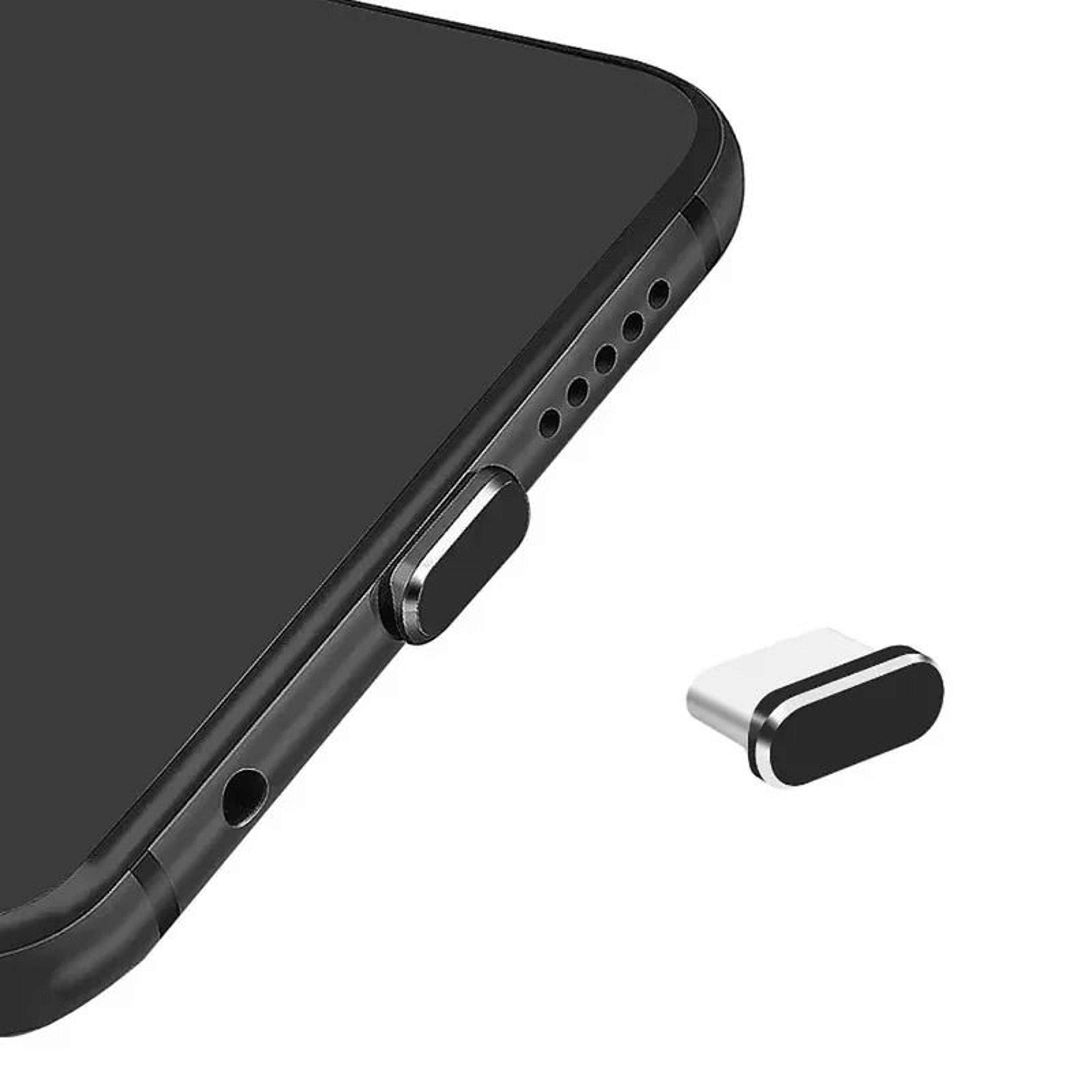 4 Piece USB C Dust Plug Phone Charm Set 4