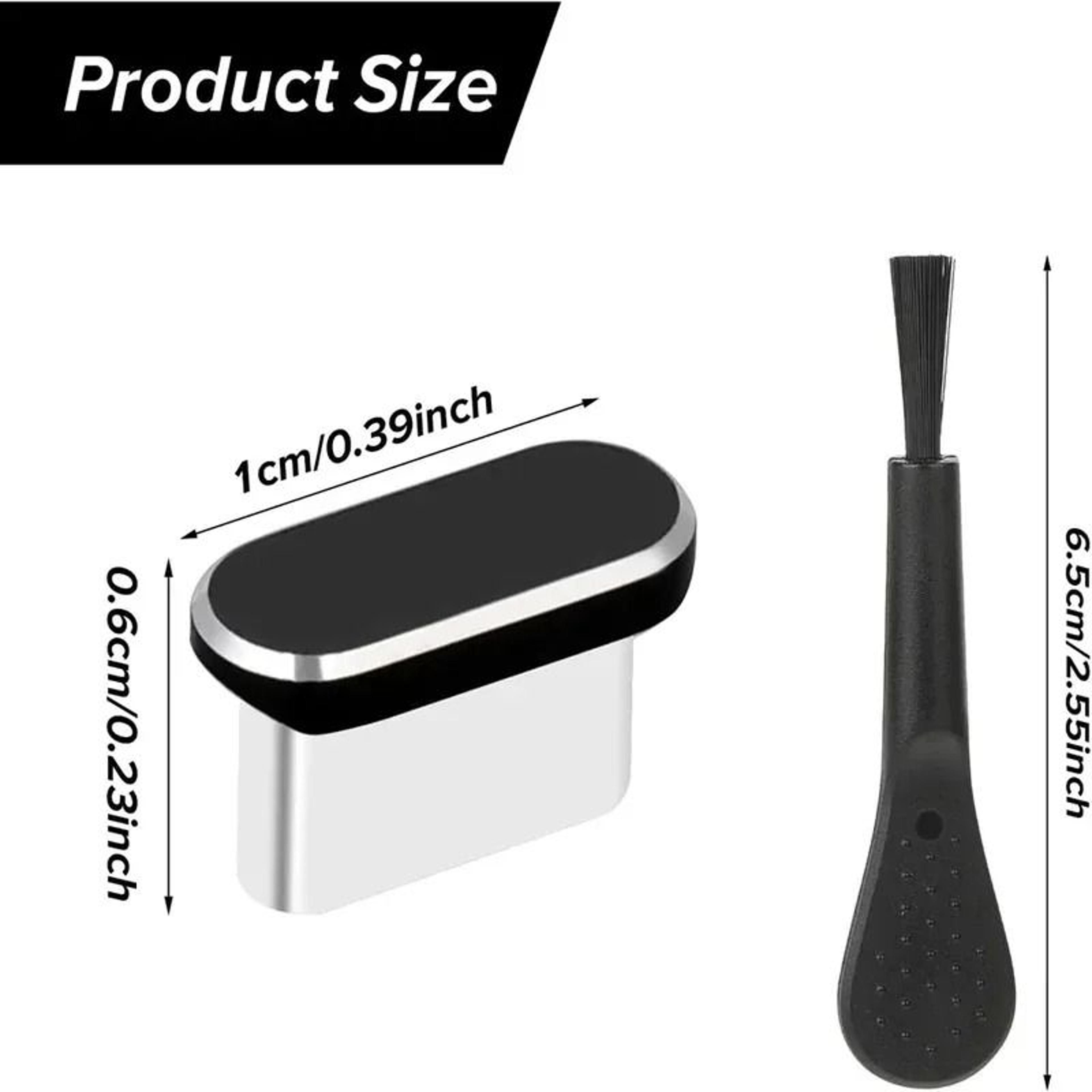 4 Piece USB C Dust Plug Phone Charm Set 3