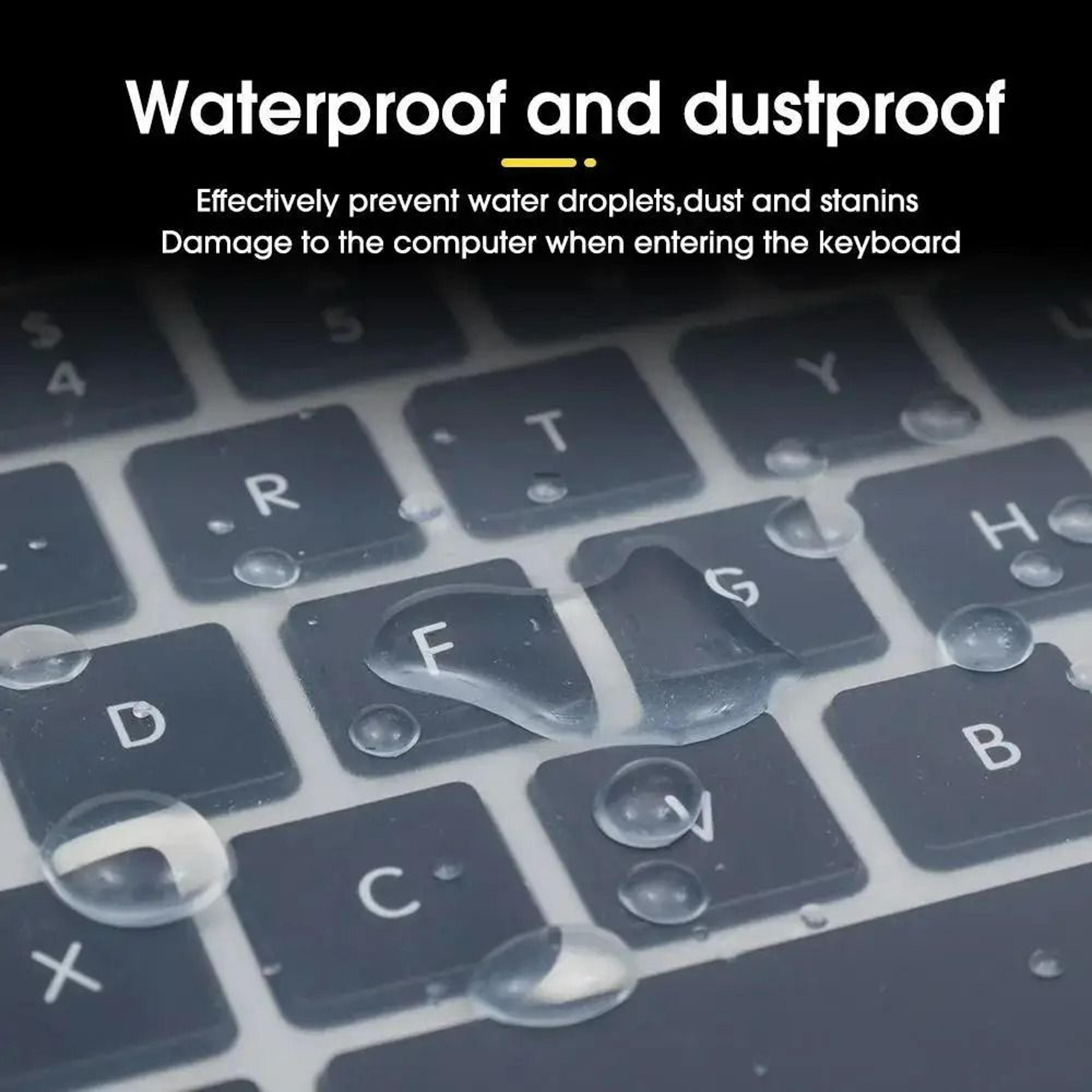 Clear Universal Silicone Laptop Keyboard Cover 0
