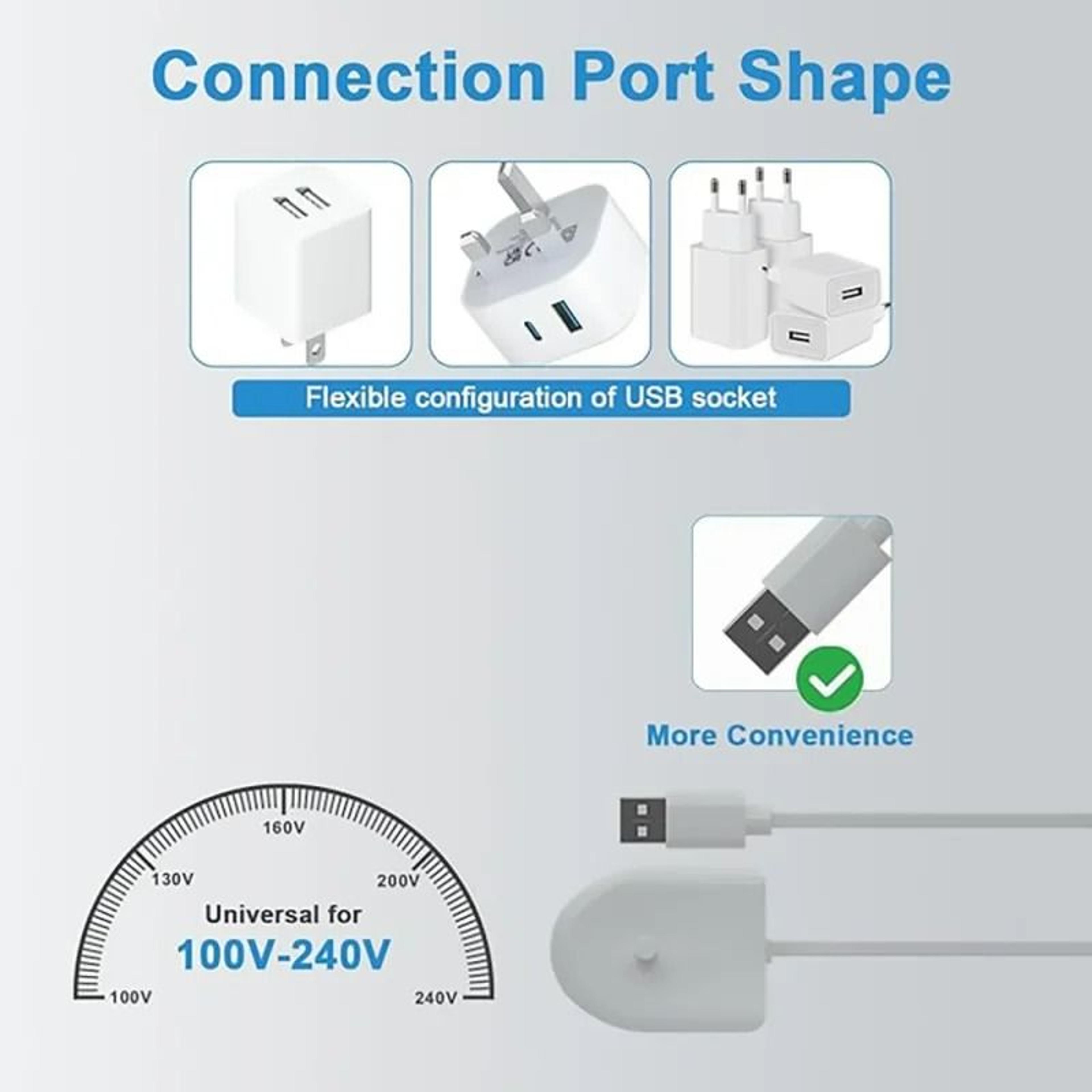 Compact USB Power Stand For Sonicare Toothbrushes 1