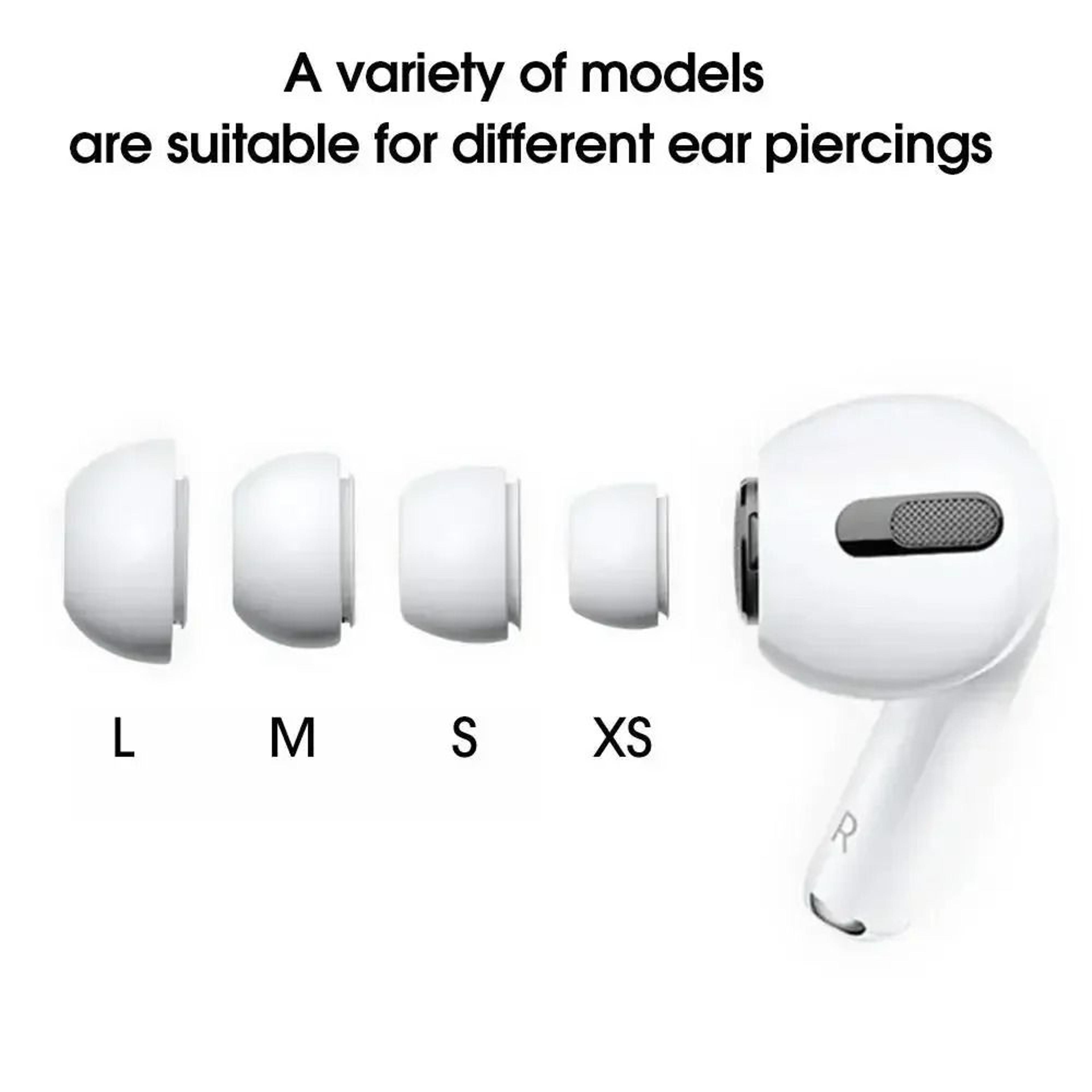 Soft Silicone Replacement Ear Tips For AirPods Pro 2