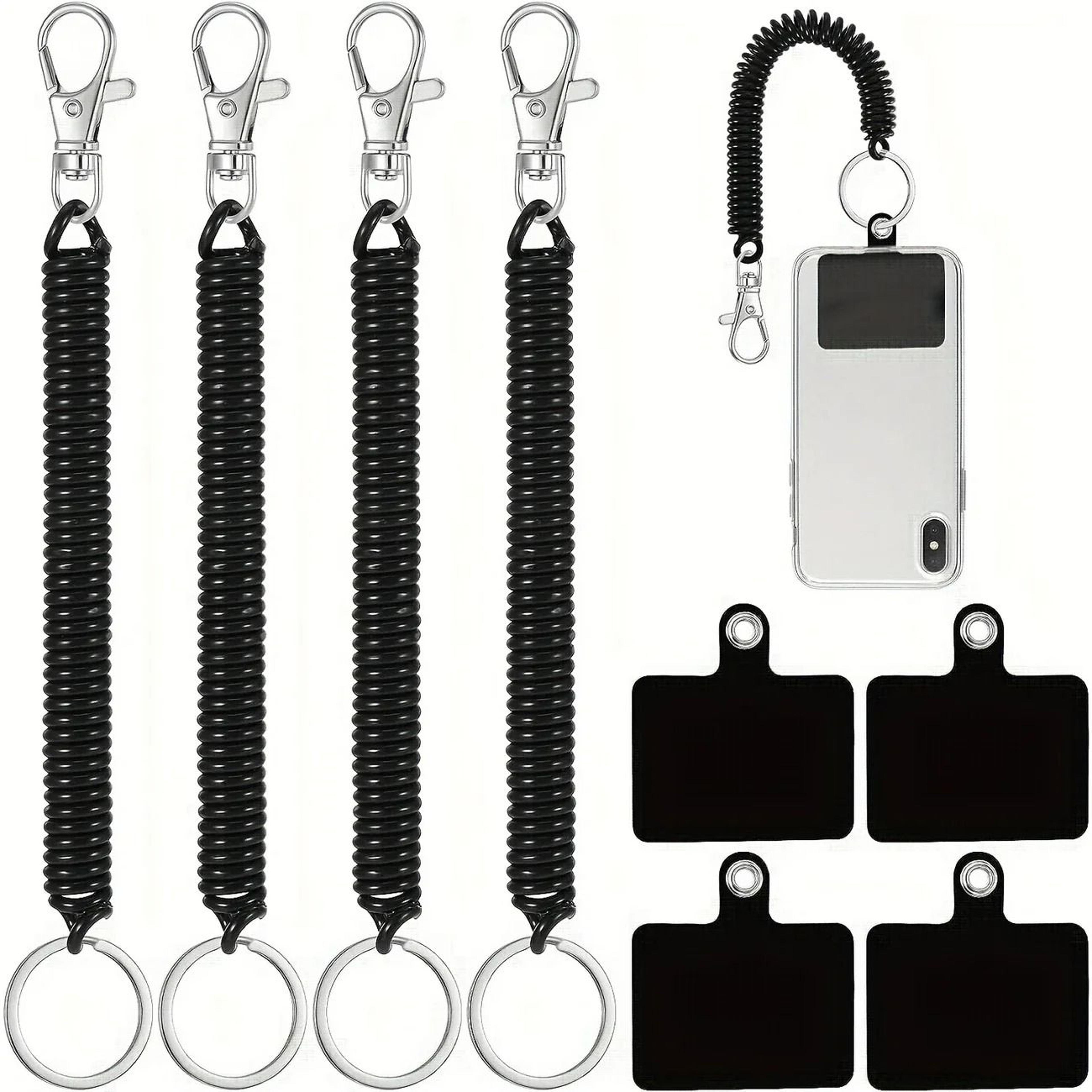 FlexKeep Retractable Coil Keychains 6