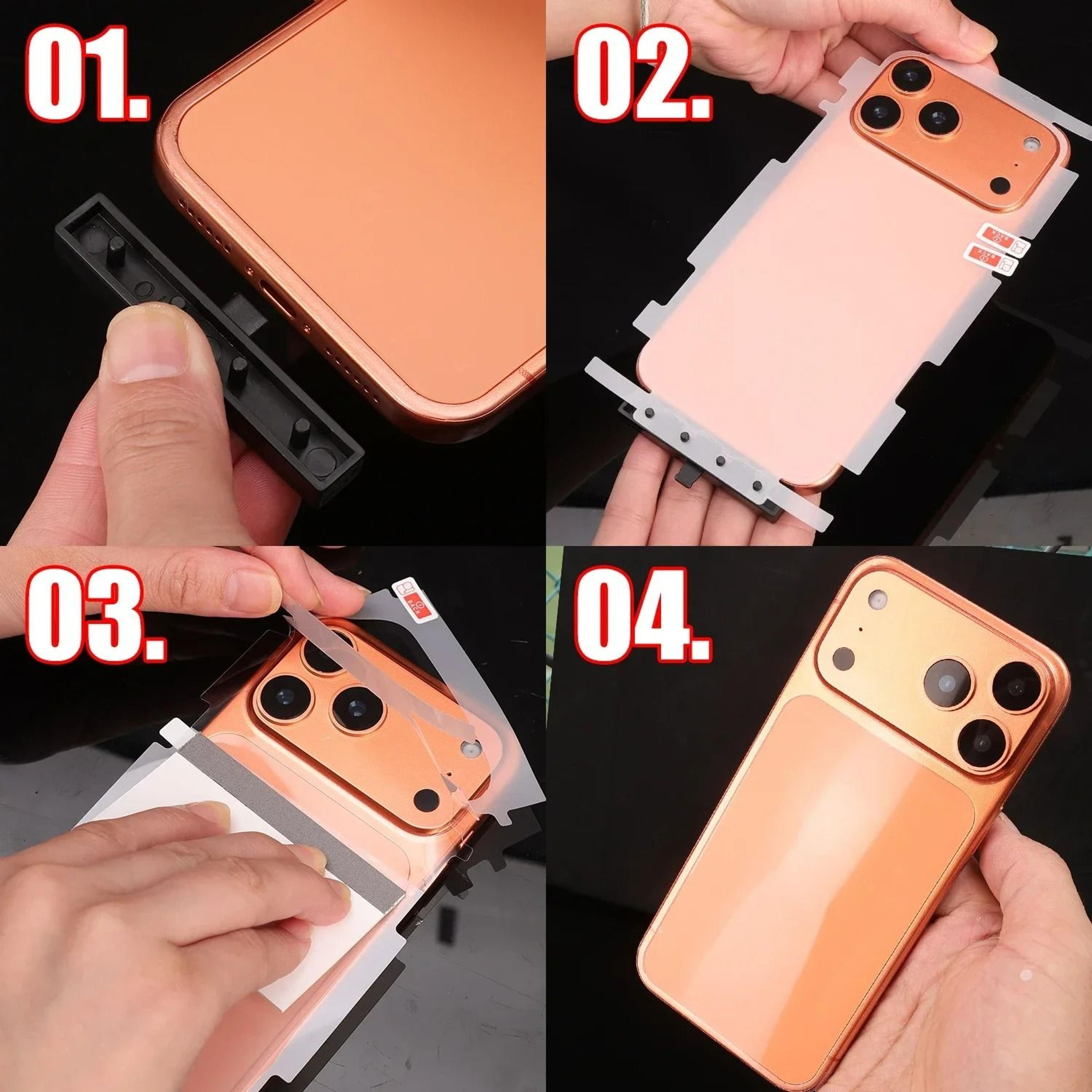 WrapShield IPhone 17 Rear Hydrogel Film 4