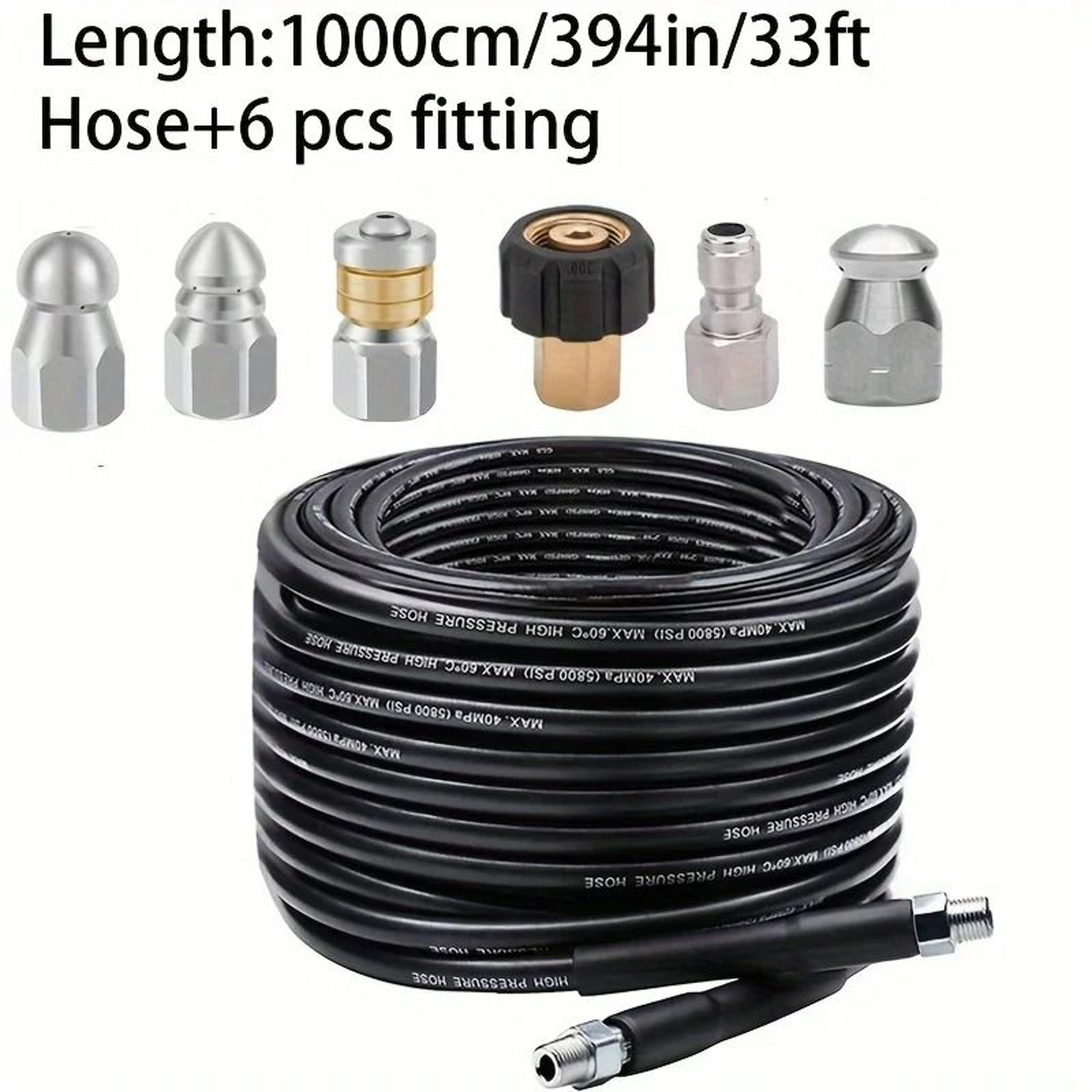 High Pressure Sewer Jetter Kit 8