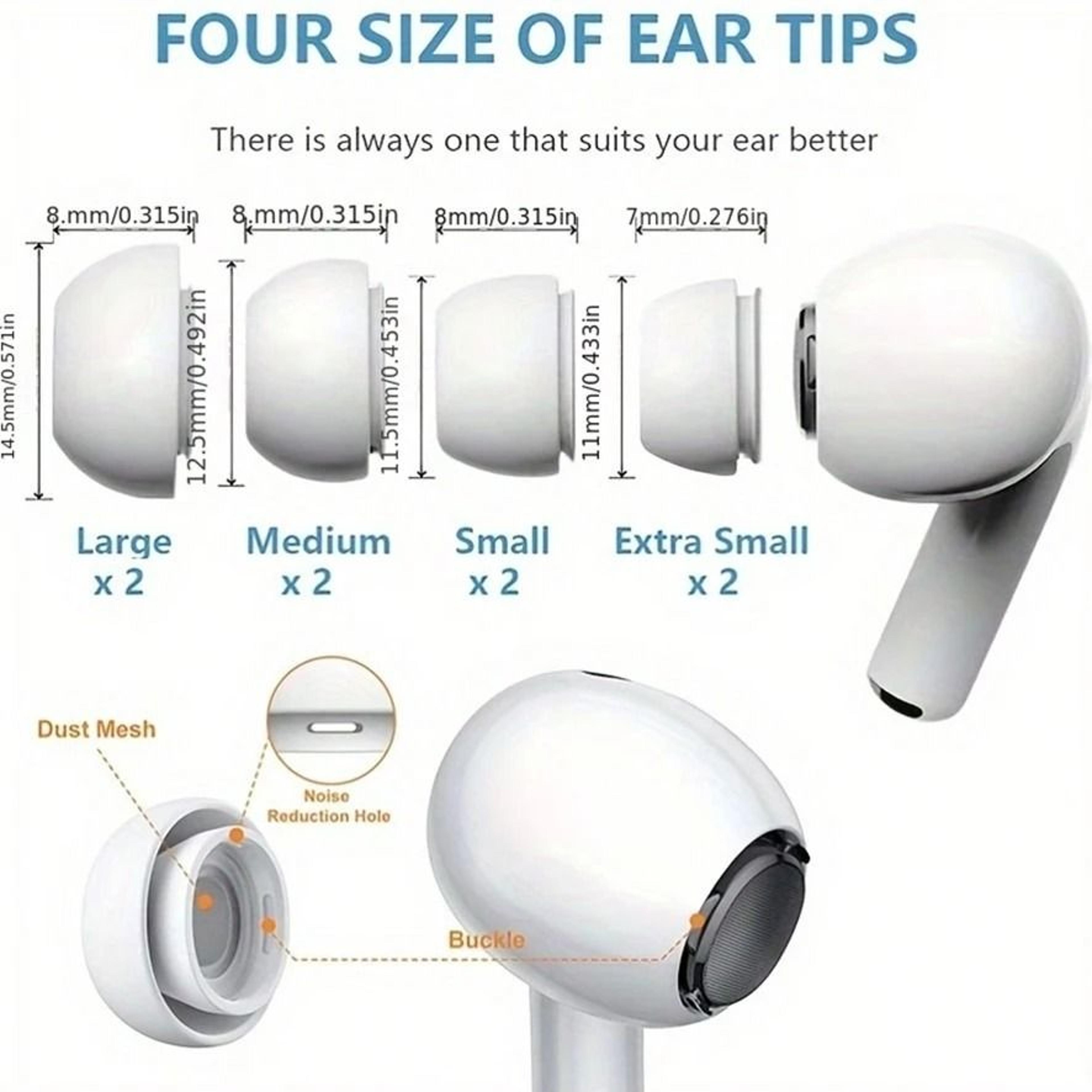 AirPods Pro Comfort Ear Tips 2