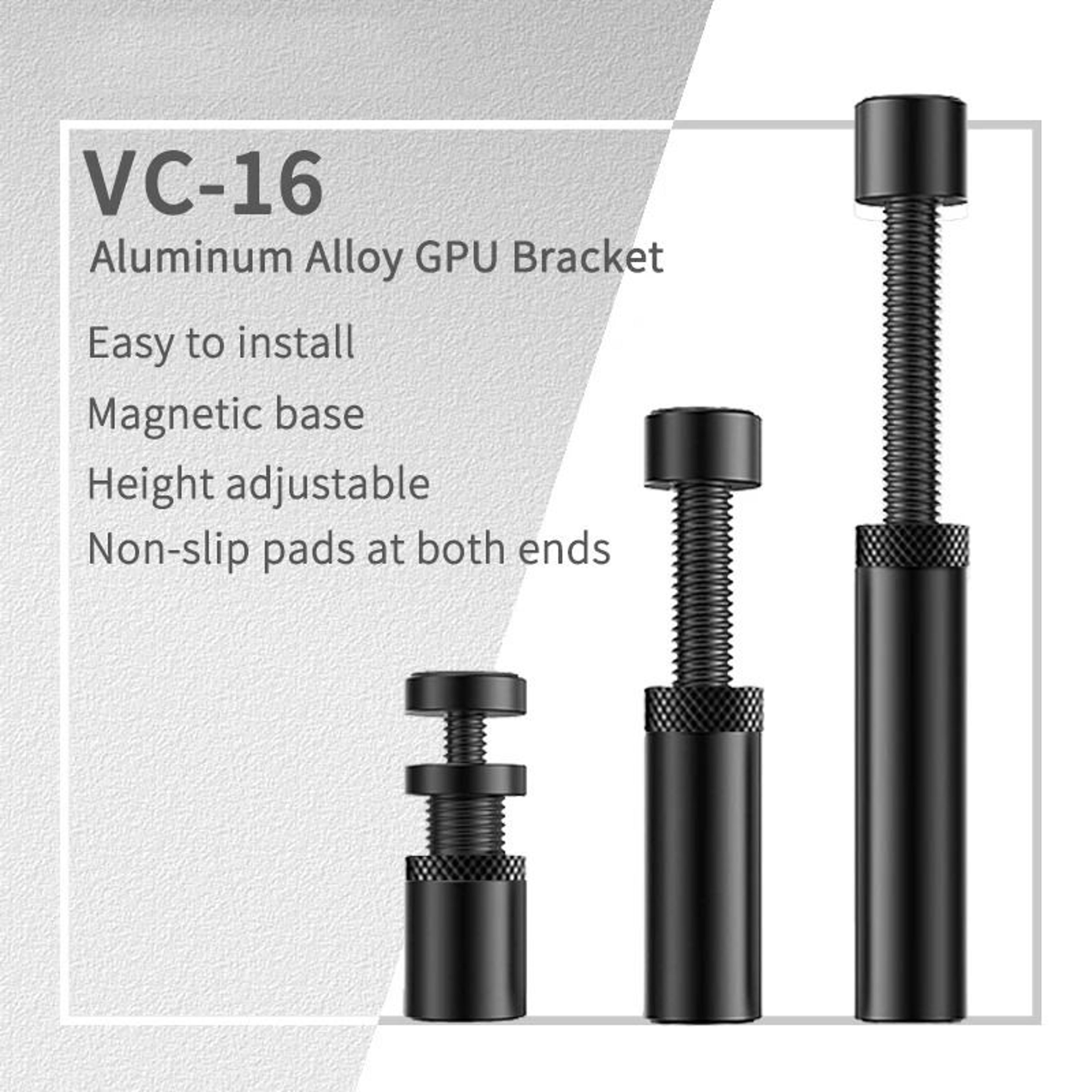 Telescopic Aluminum Graphics Card Support Bracket 2
