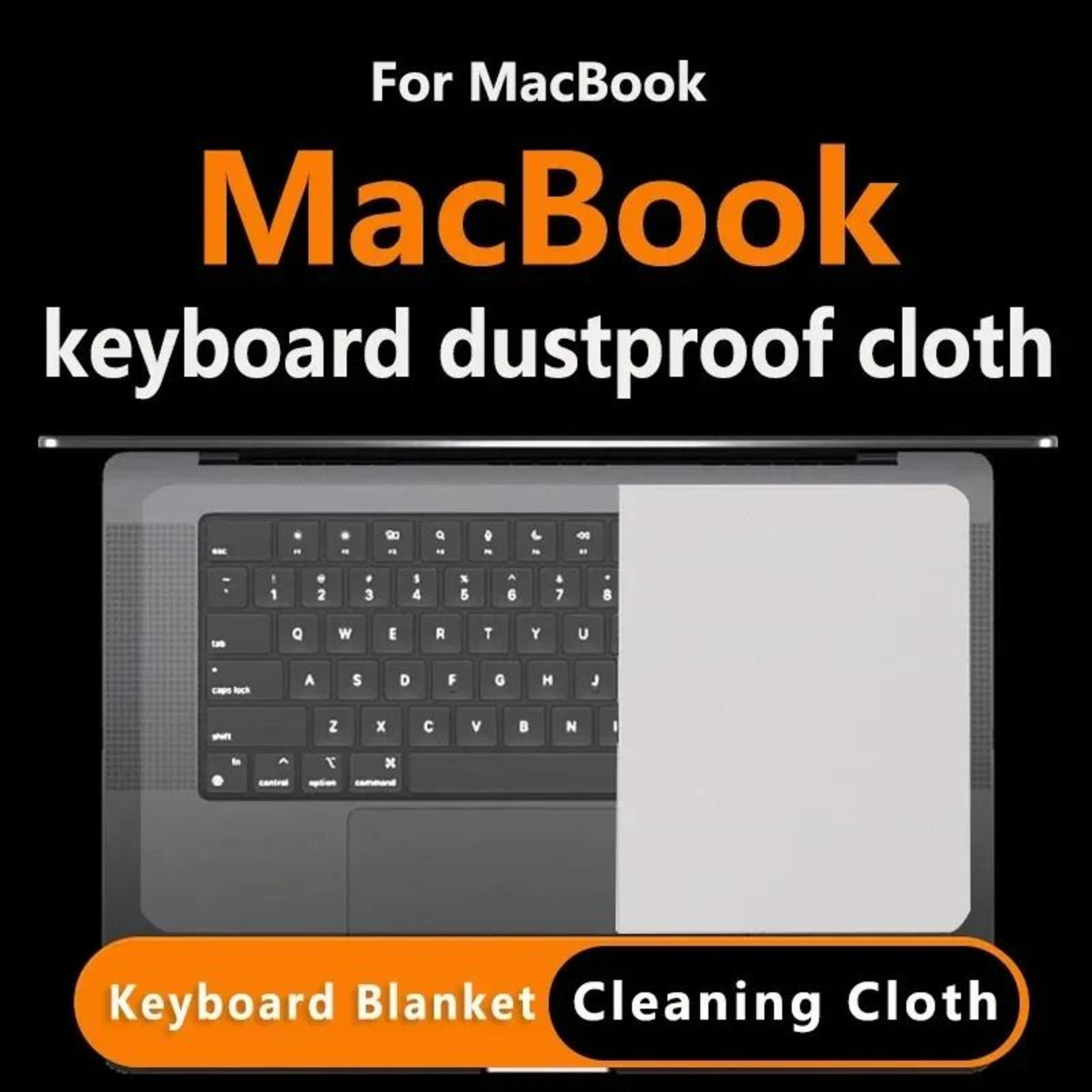 MacBook Microfiber Screen And Keyboard Protector Cloth 0