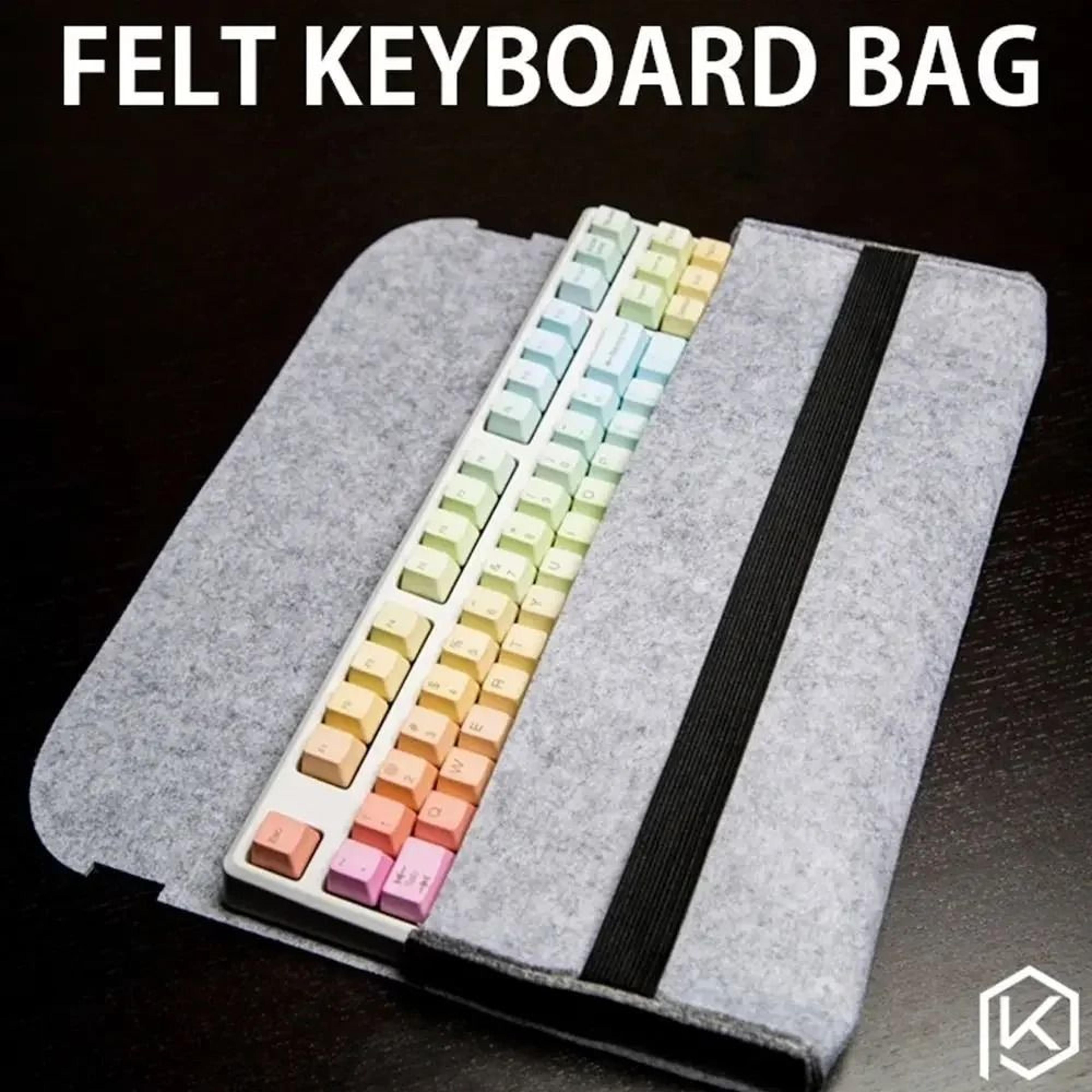 Portable Felt Mechanical Keyboard Sleeve 1