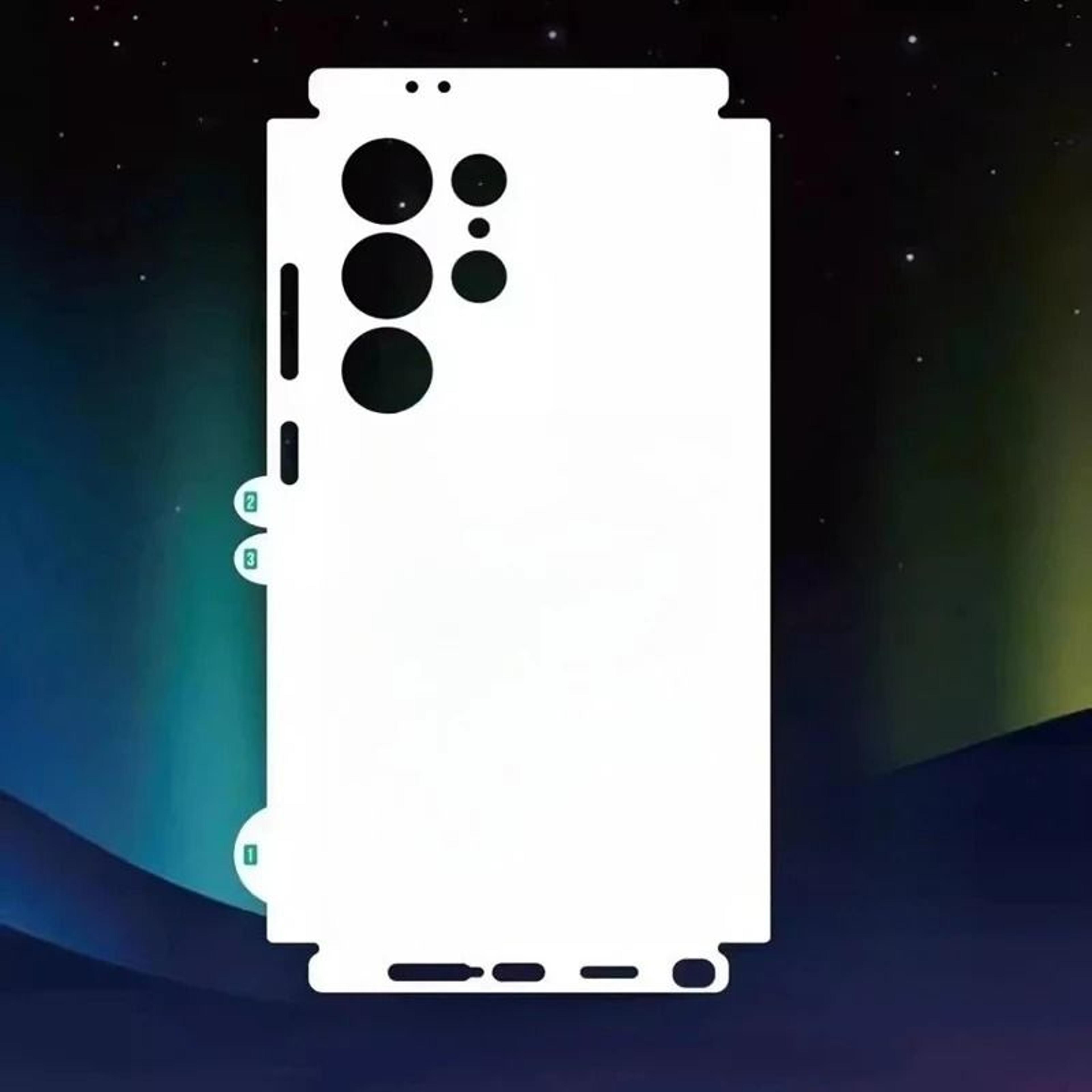 2 Piece Galaxy S24 S25 Hydrogel Back Protector 5