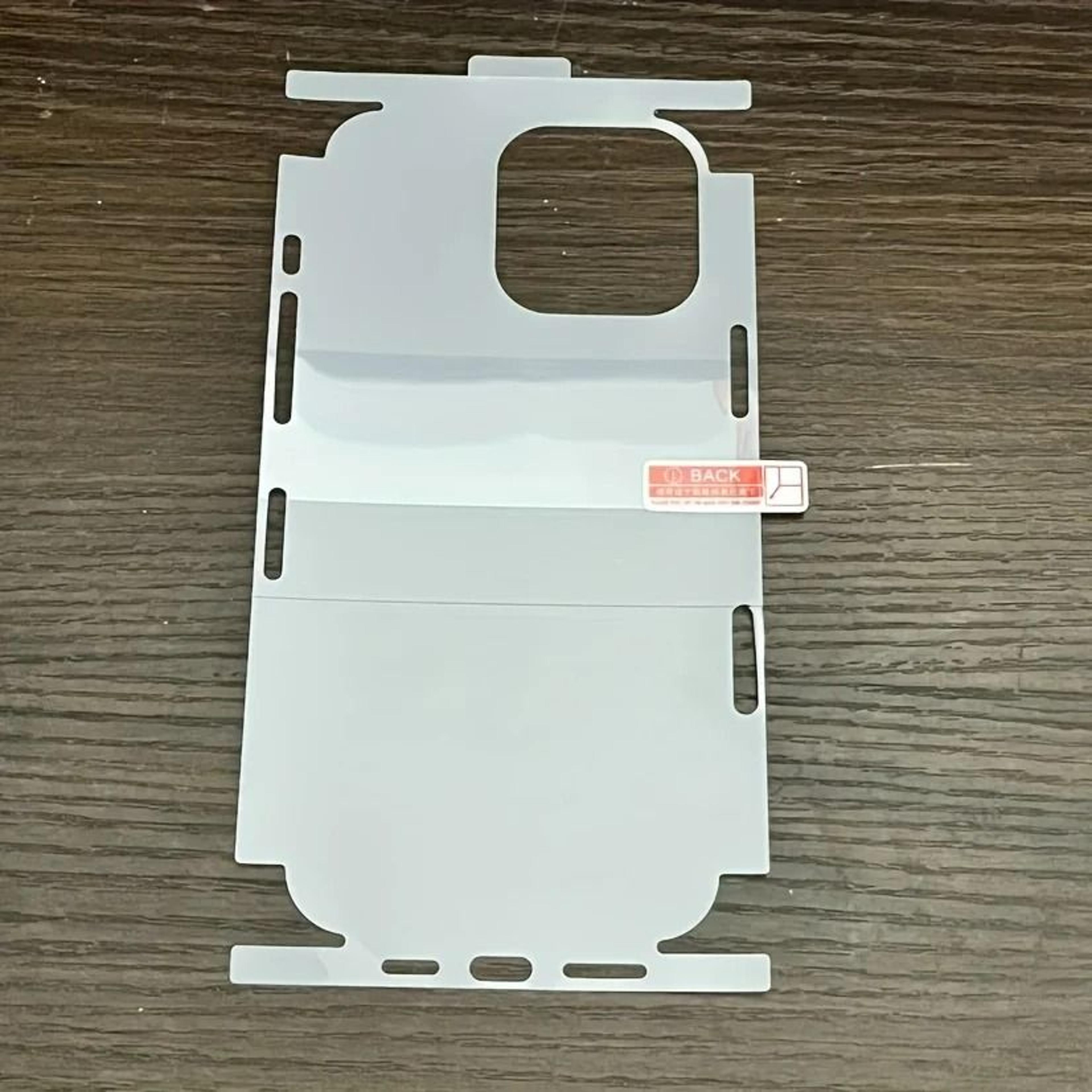 IPhone 16 Back And Frame Hydrogel Protector 1