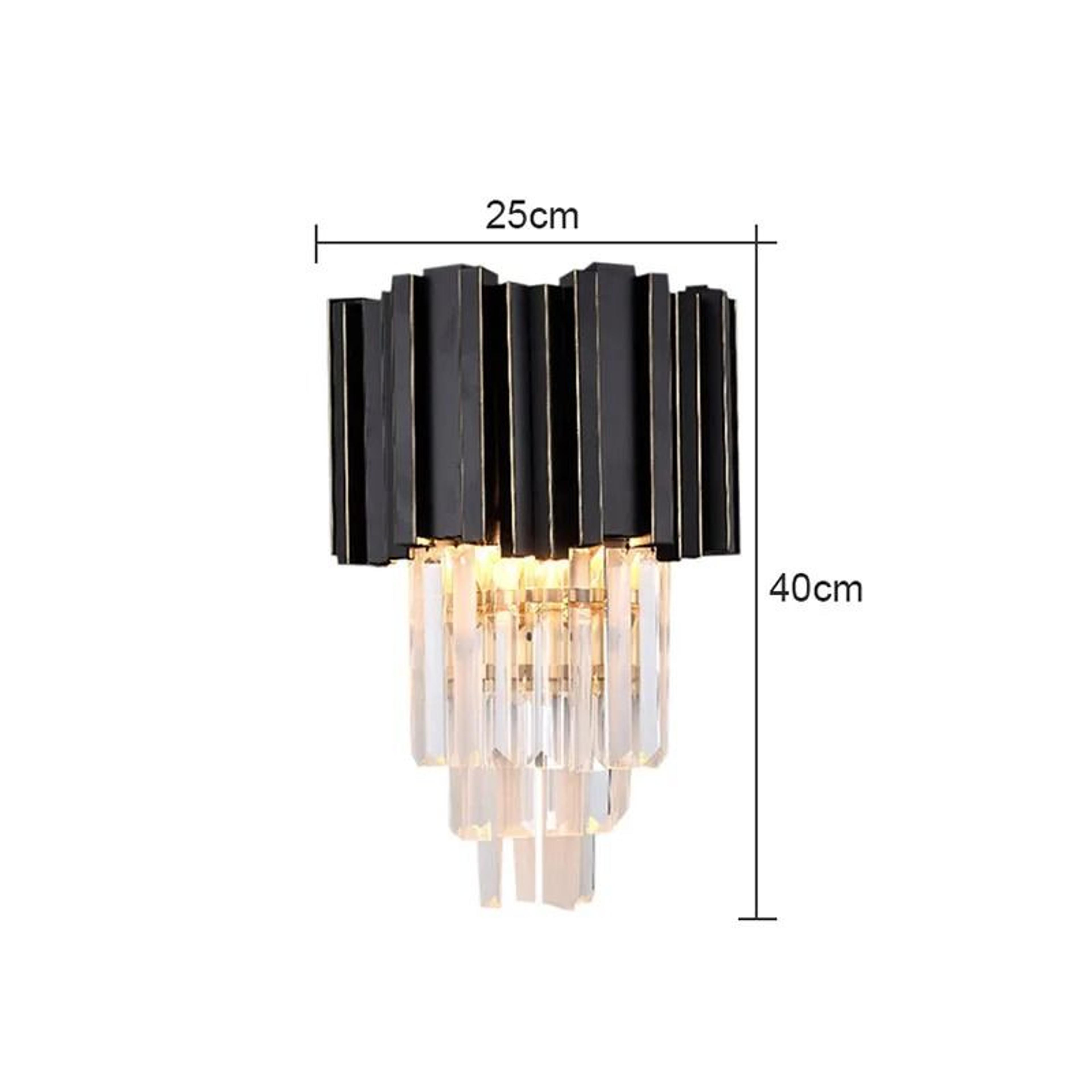 Golden Branch Crystal E14 Wall Sconce 8