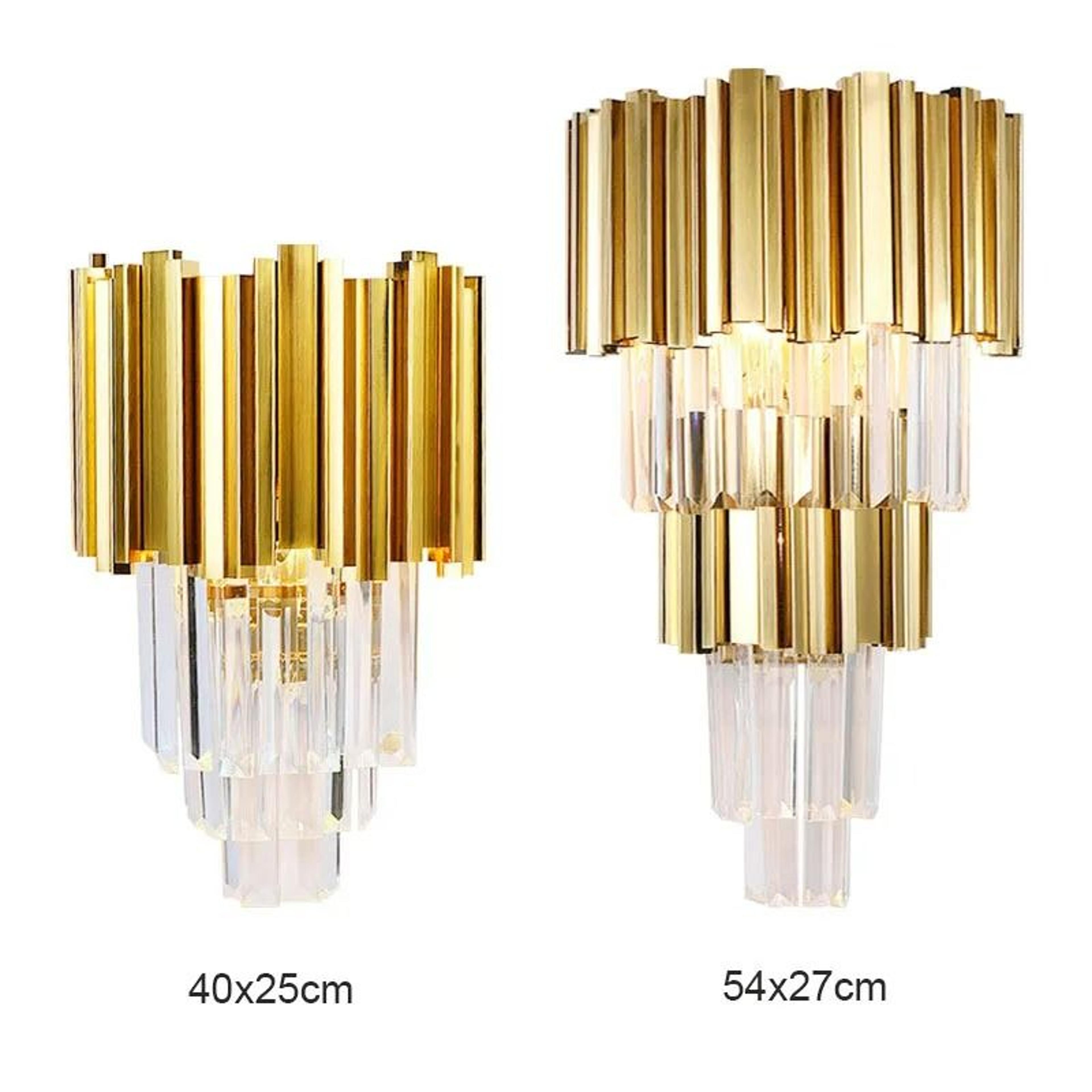 Golden Branch Crystal E14 Wall Sconce 5