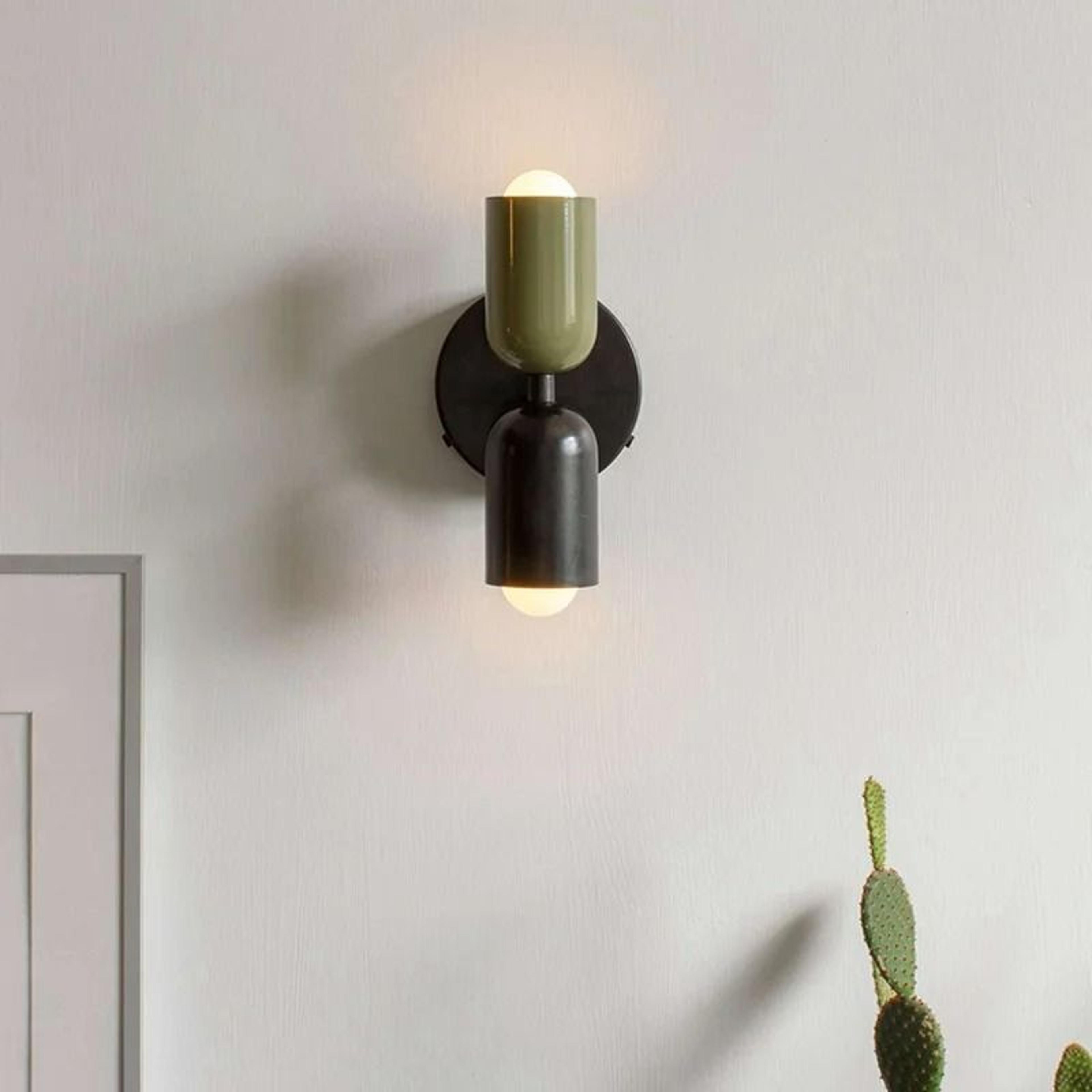 Cream Twin Glow Wall Lamp 1
