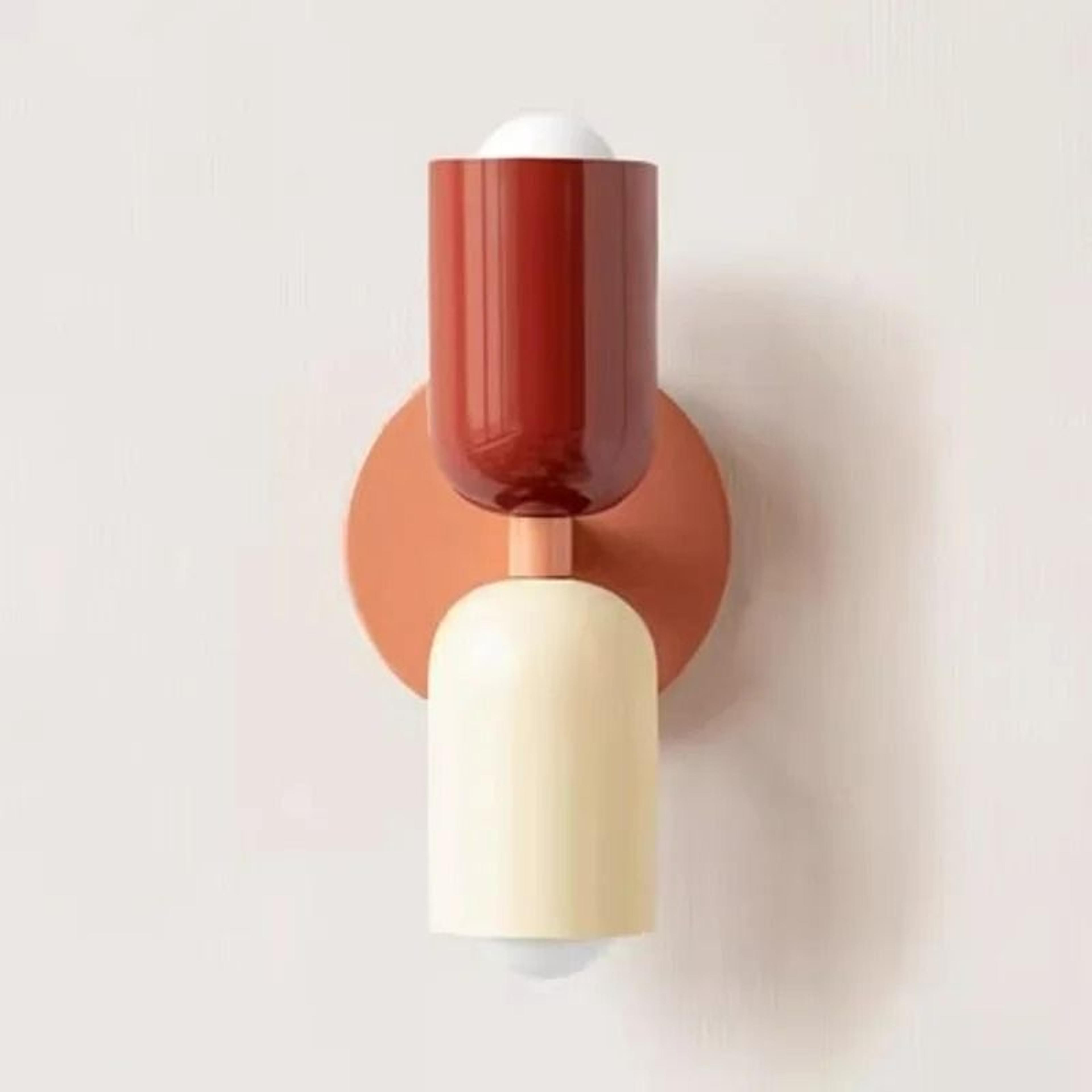 Cream Twin Glow Wall Lamp 0
