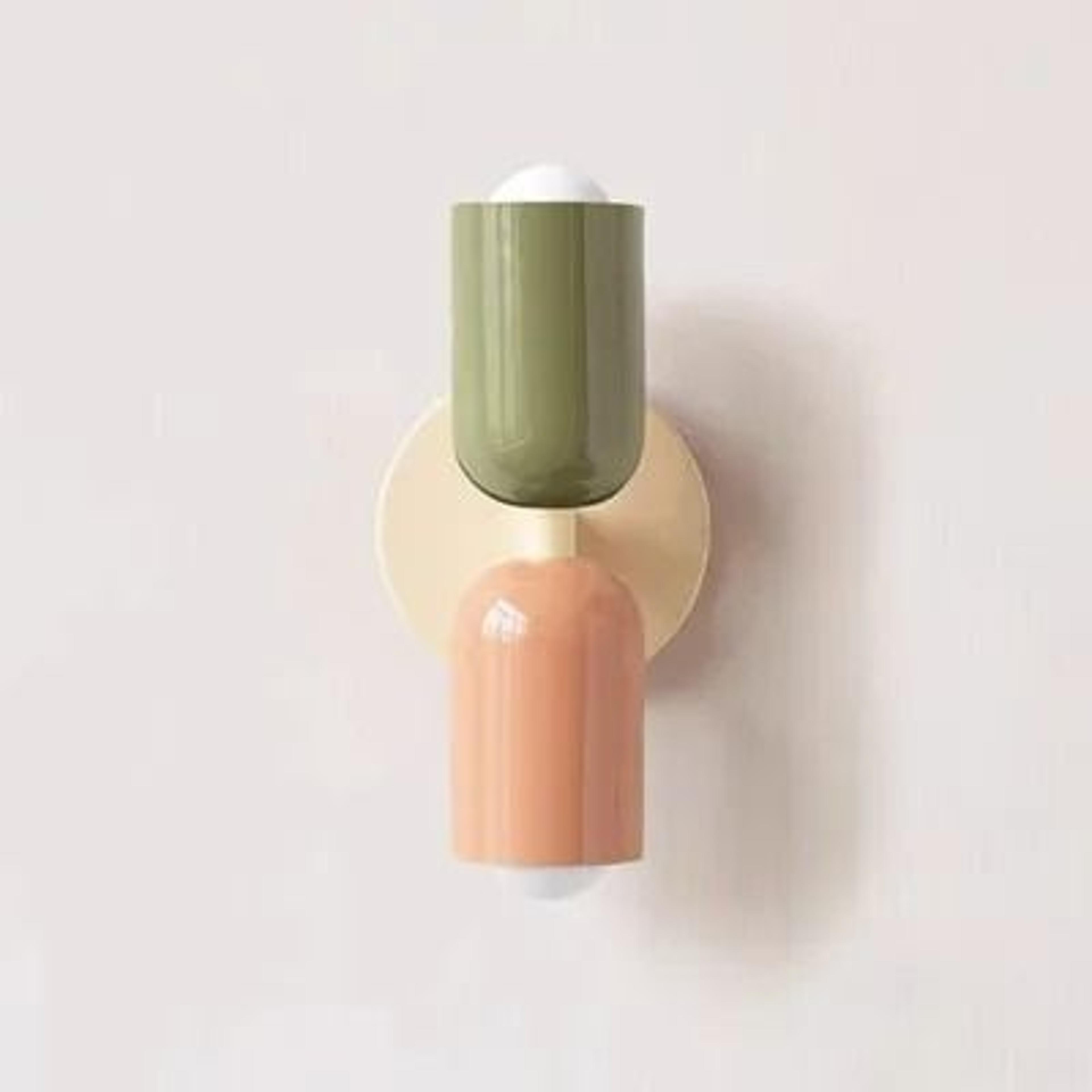 Cream Twin Glow Wall Lamp 9