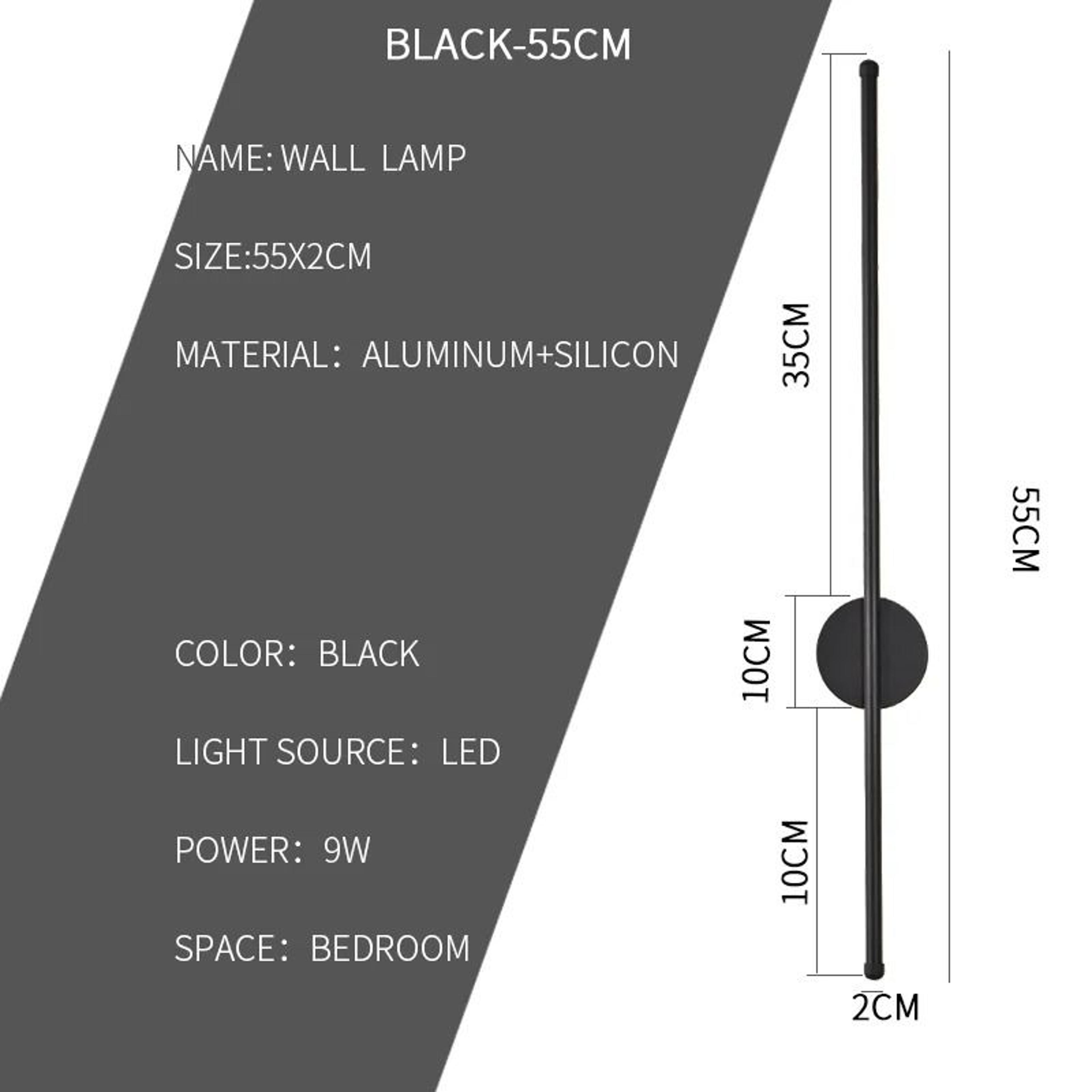 Aura Modern LED Wall Light 7