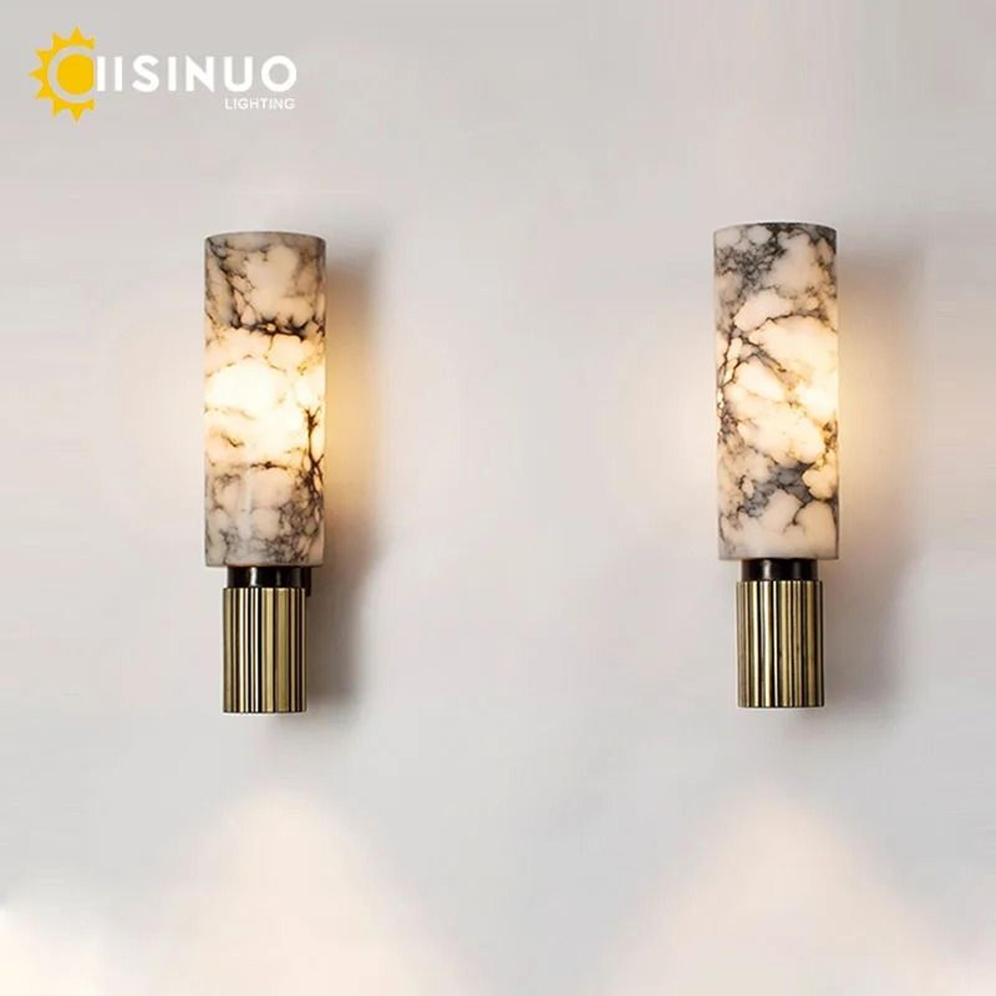 Arden Natural Marble Wall Sconce 1