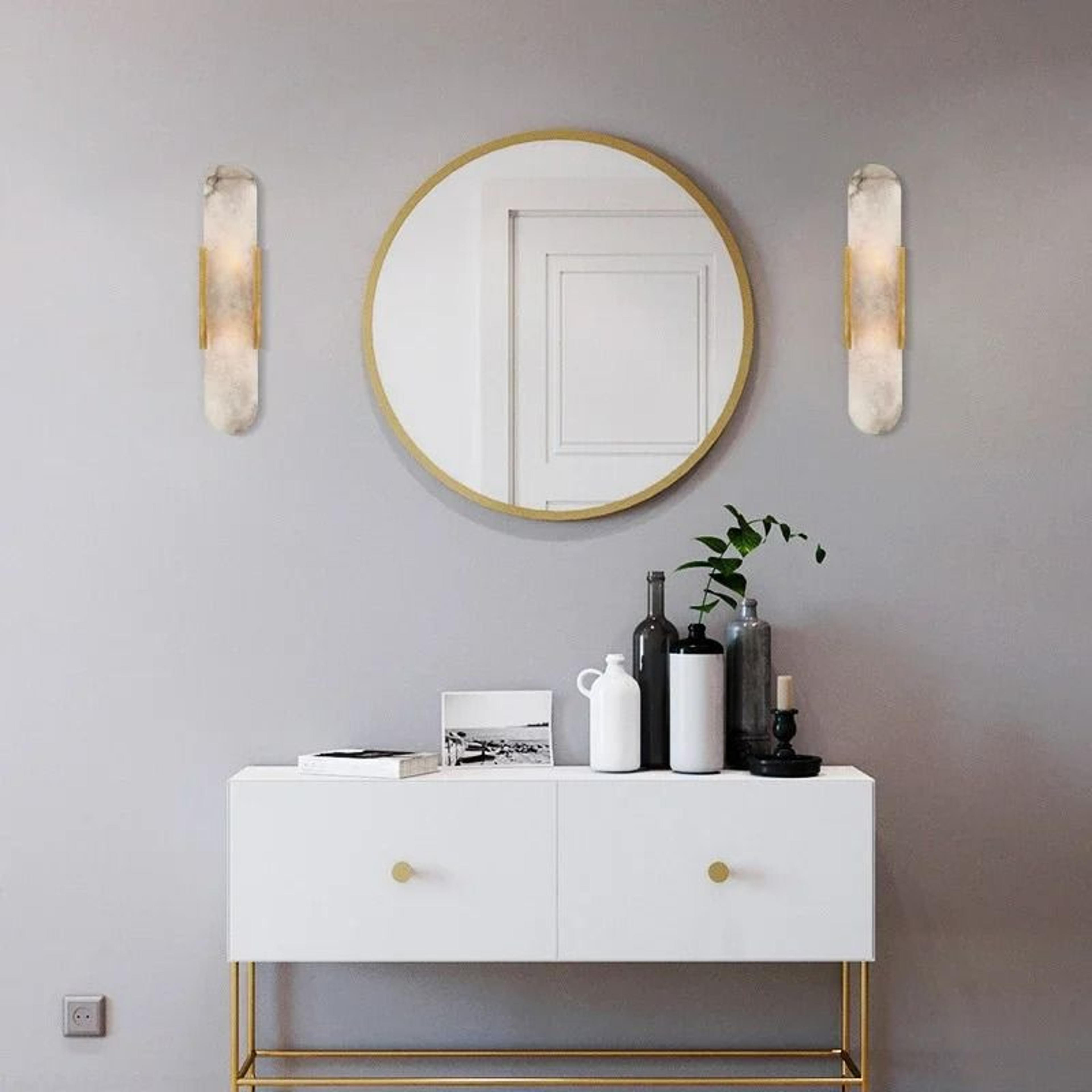 Solis Marble Socket Wall Sconce 5