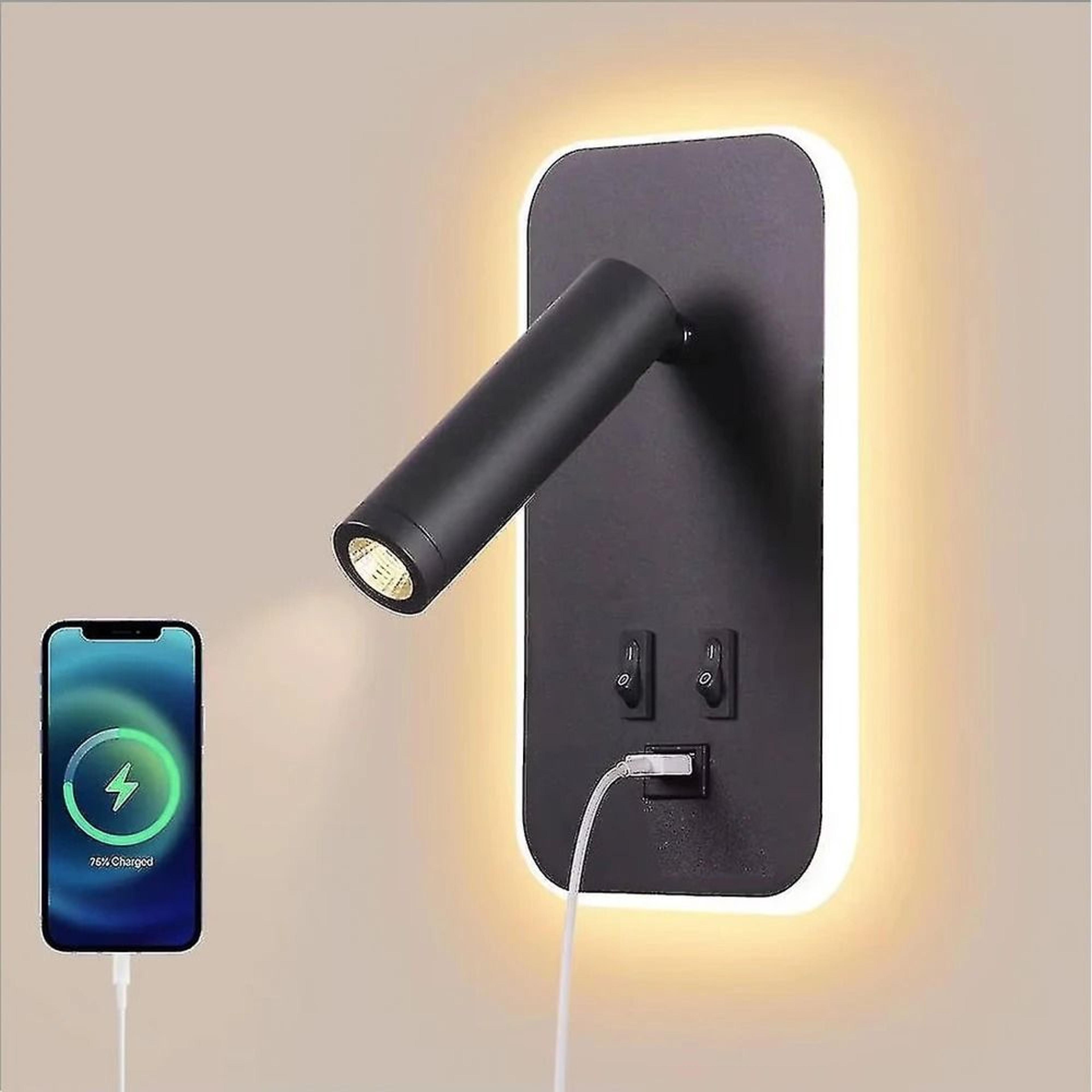 Pivot USB Bedside Reading Lamp 0