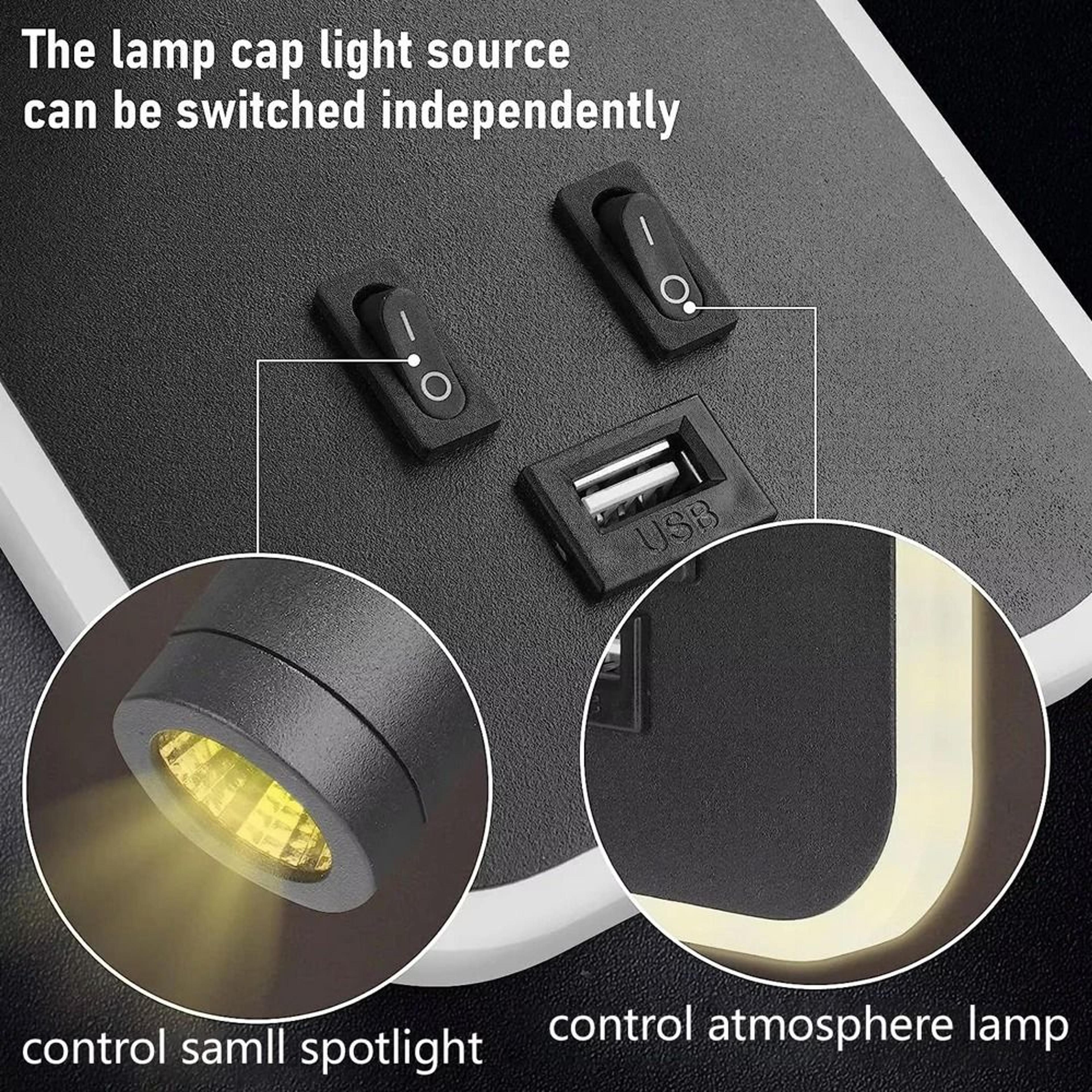 Pivot USB Bedside Reading Lamp 3