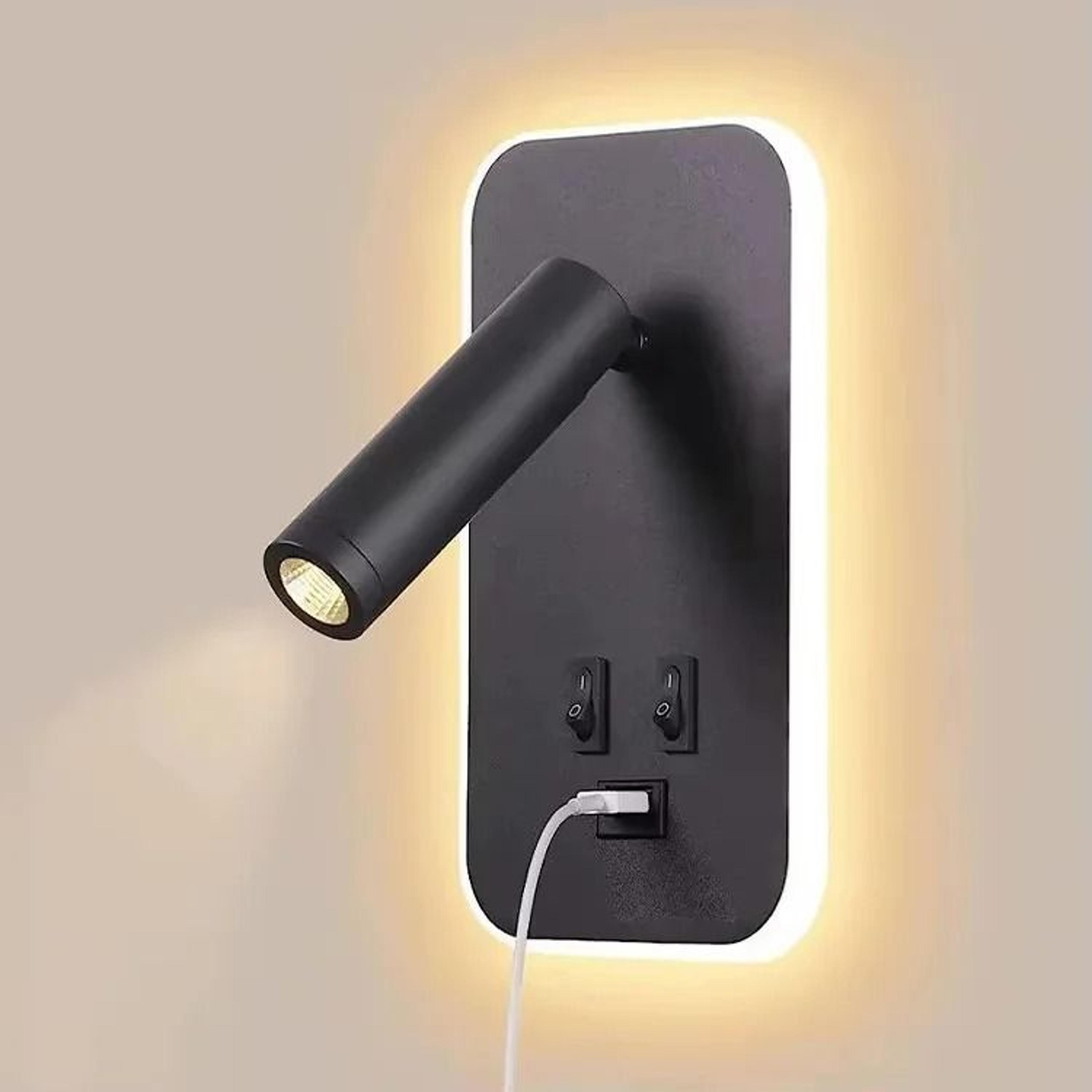 Pivot USB Bedside Reading Lamp 6