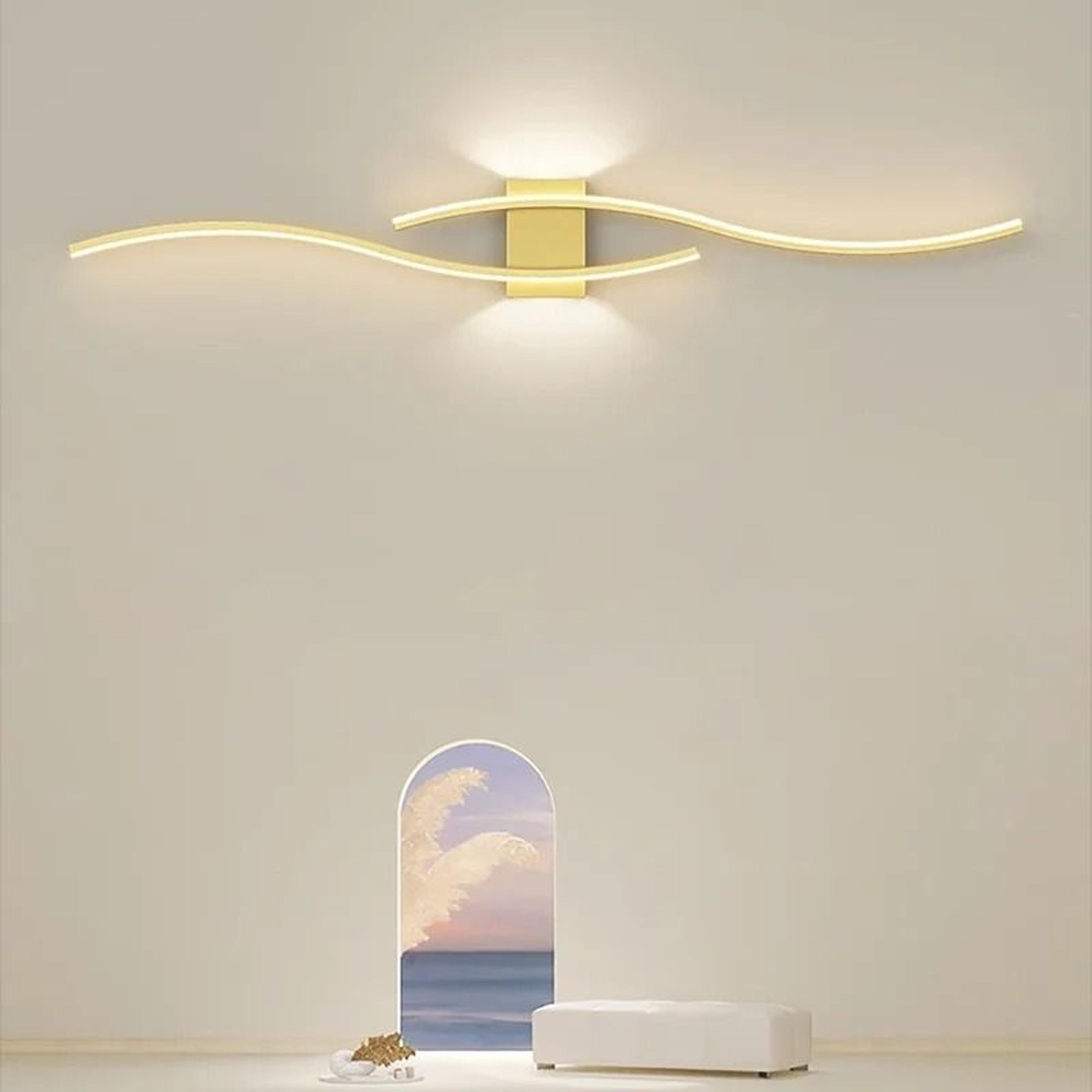 Double Curve LED Wall Sconce 2