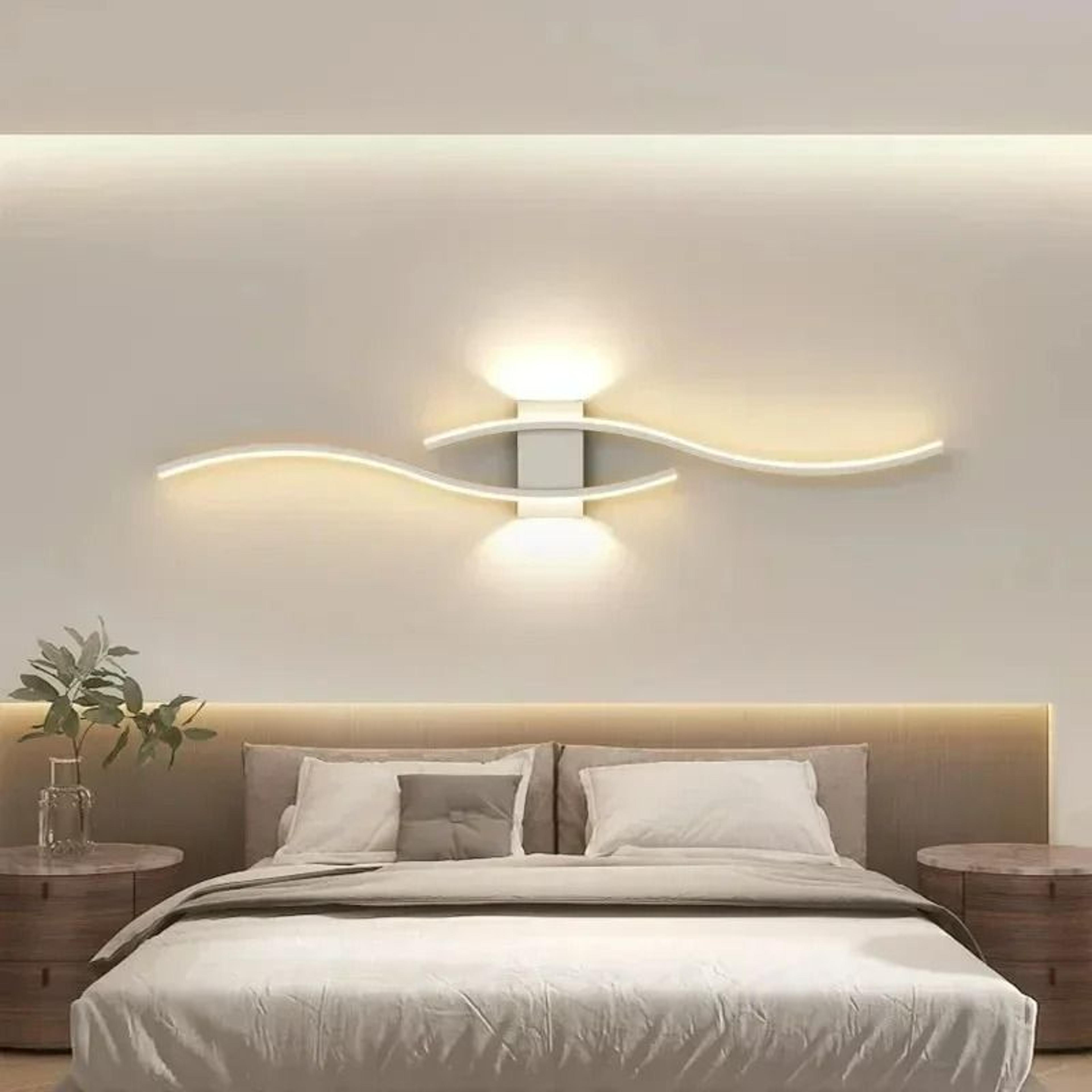 Double Curve LED Wall Sconce 4