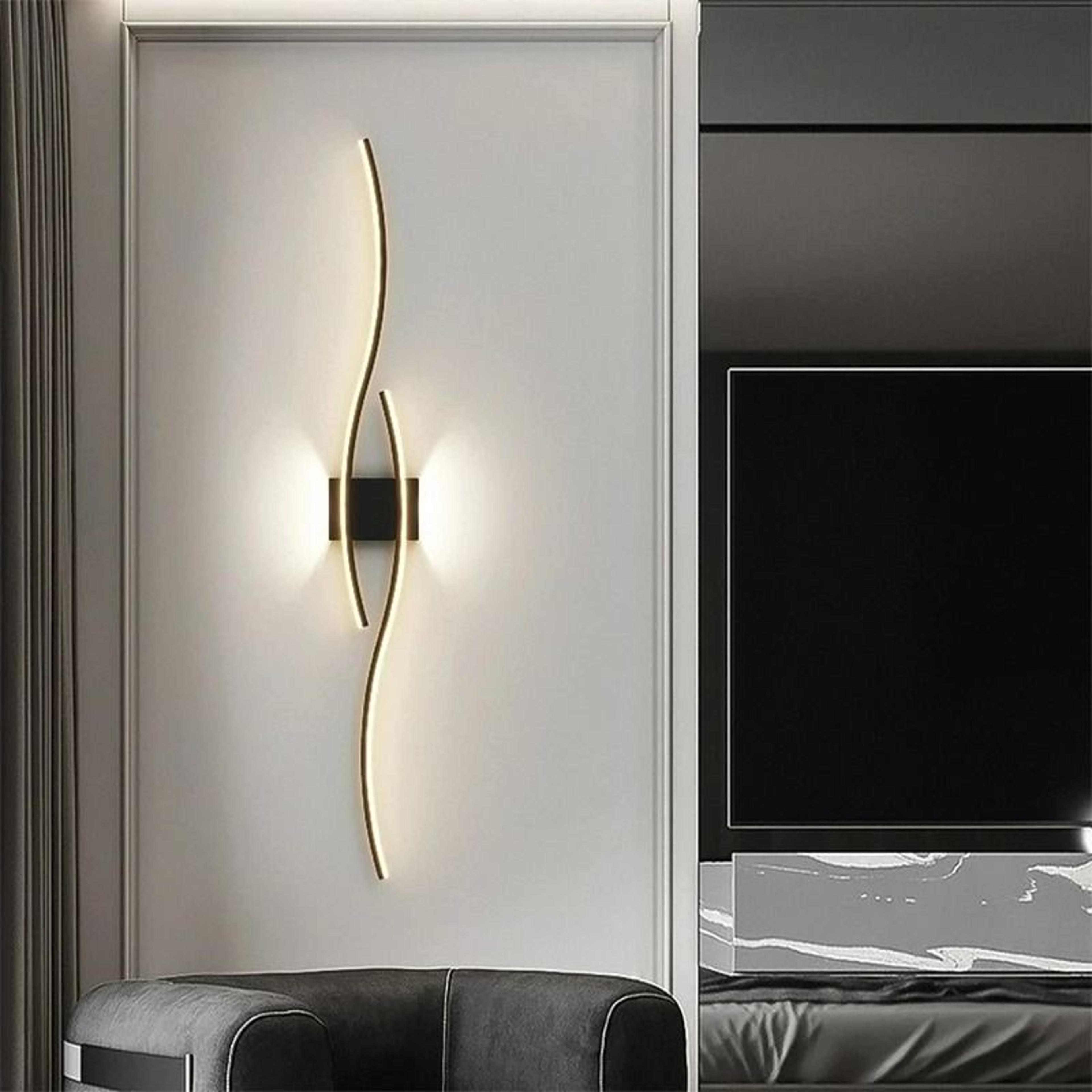 Double Curve LED Wall Sconce 3