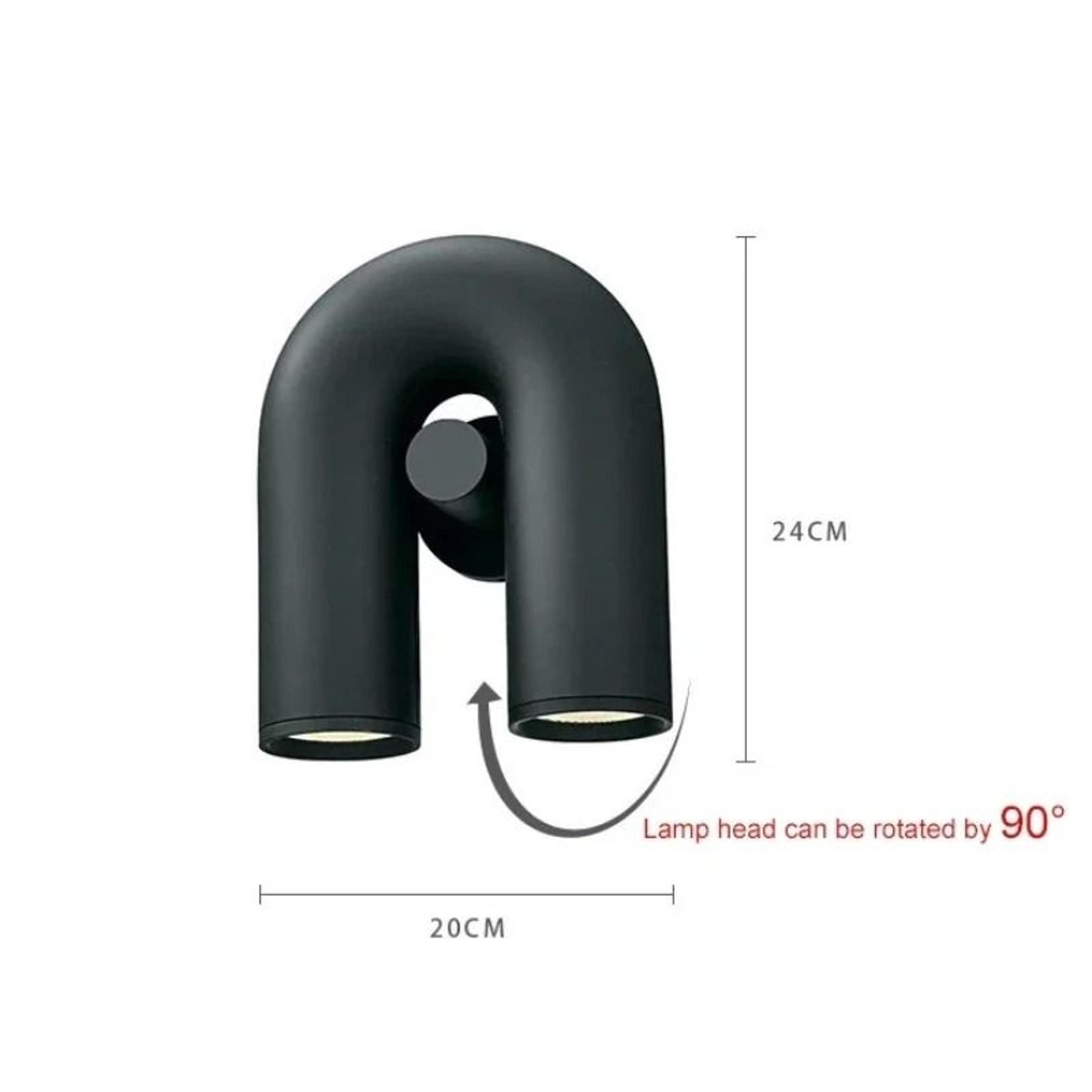 Nordic U Curve Wall Light 9