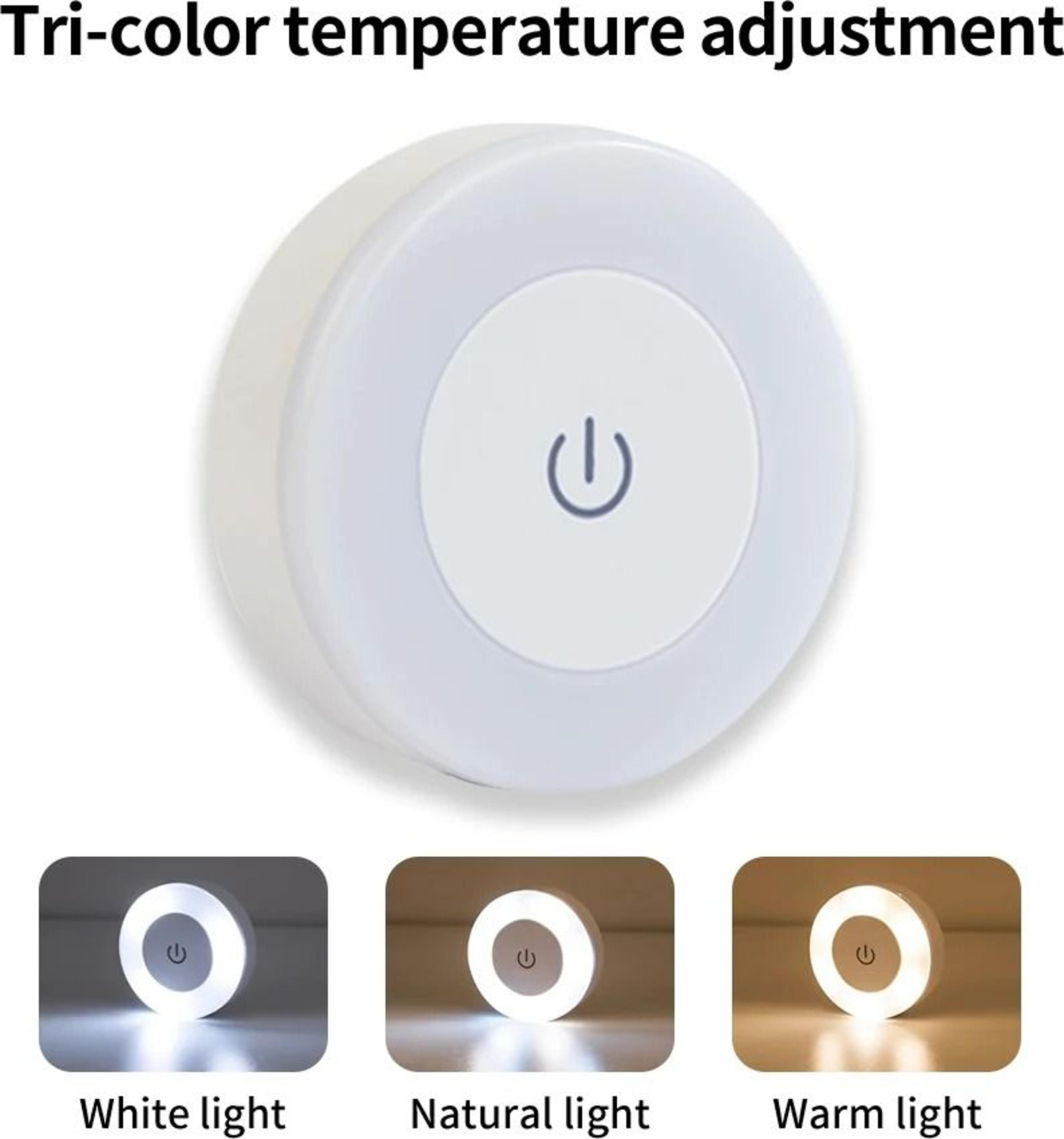 GlowDisc Magnetic Reading Night Light 8