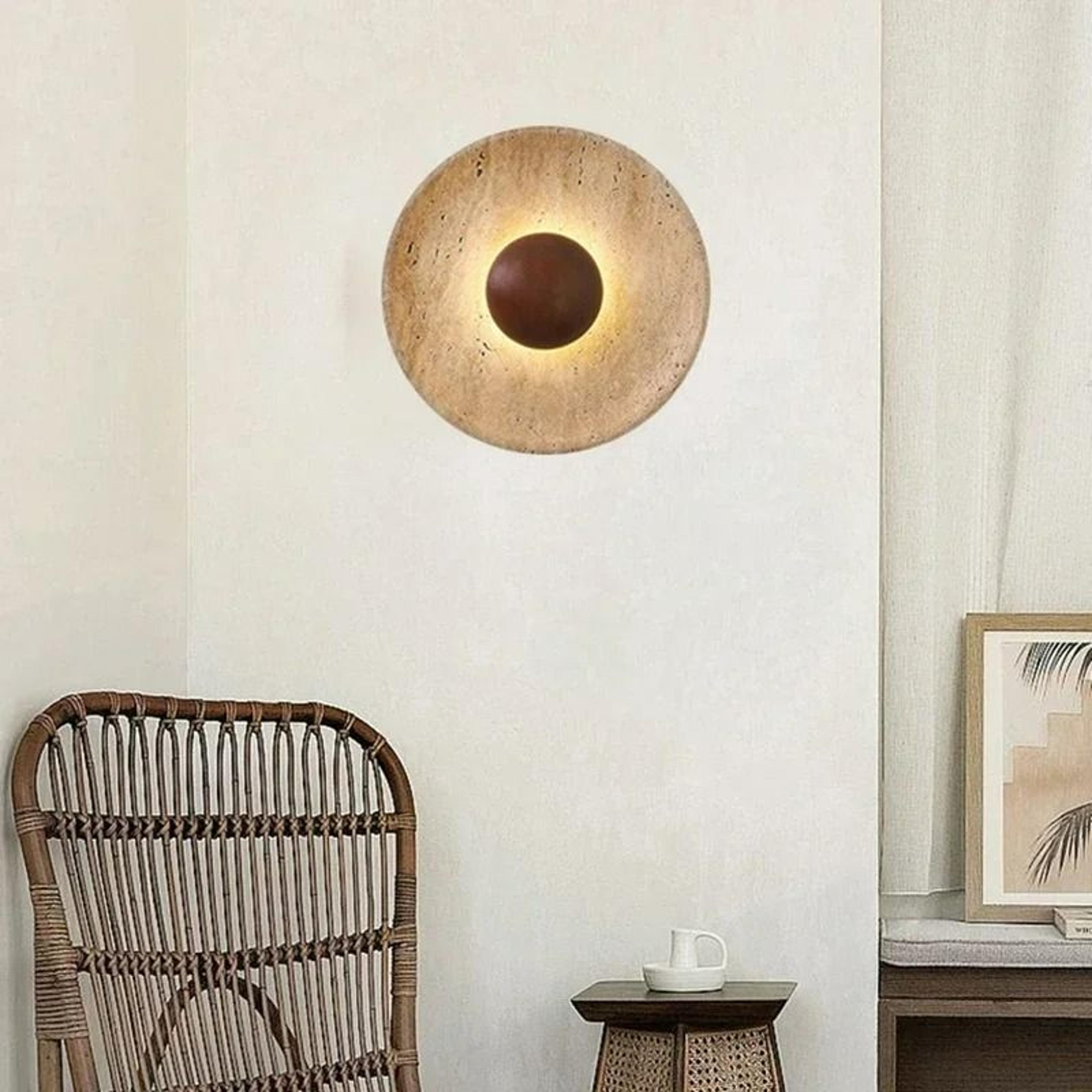 Terrawood Stone Ambient Wall Light 1