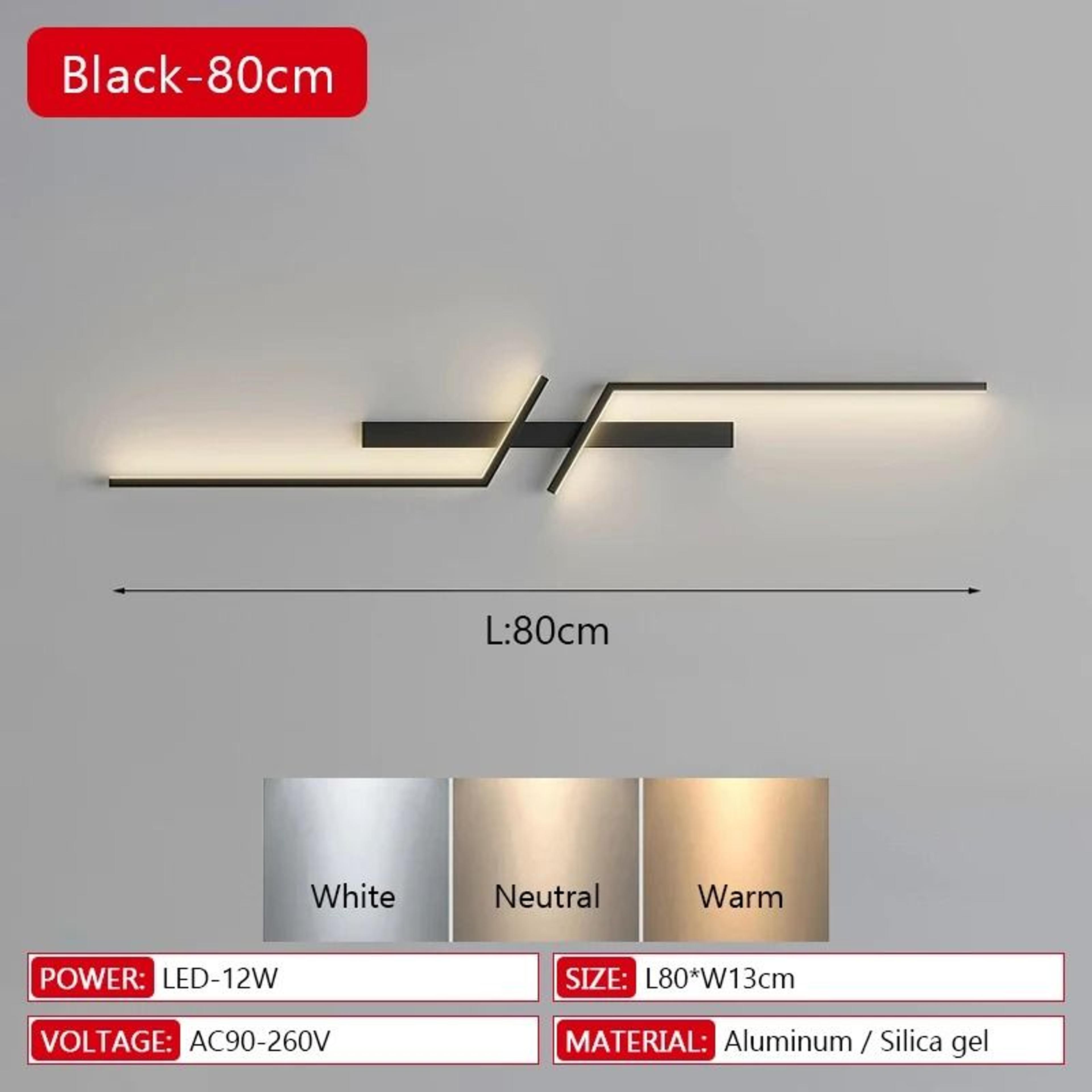 Linelux Slim LED Wall Sconce 9