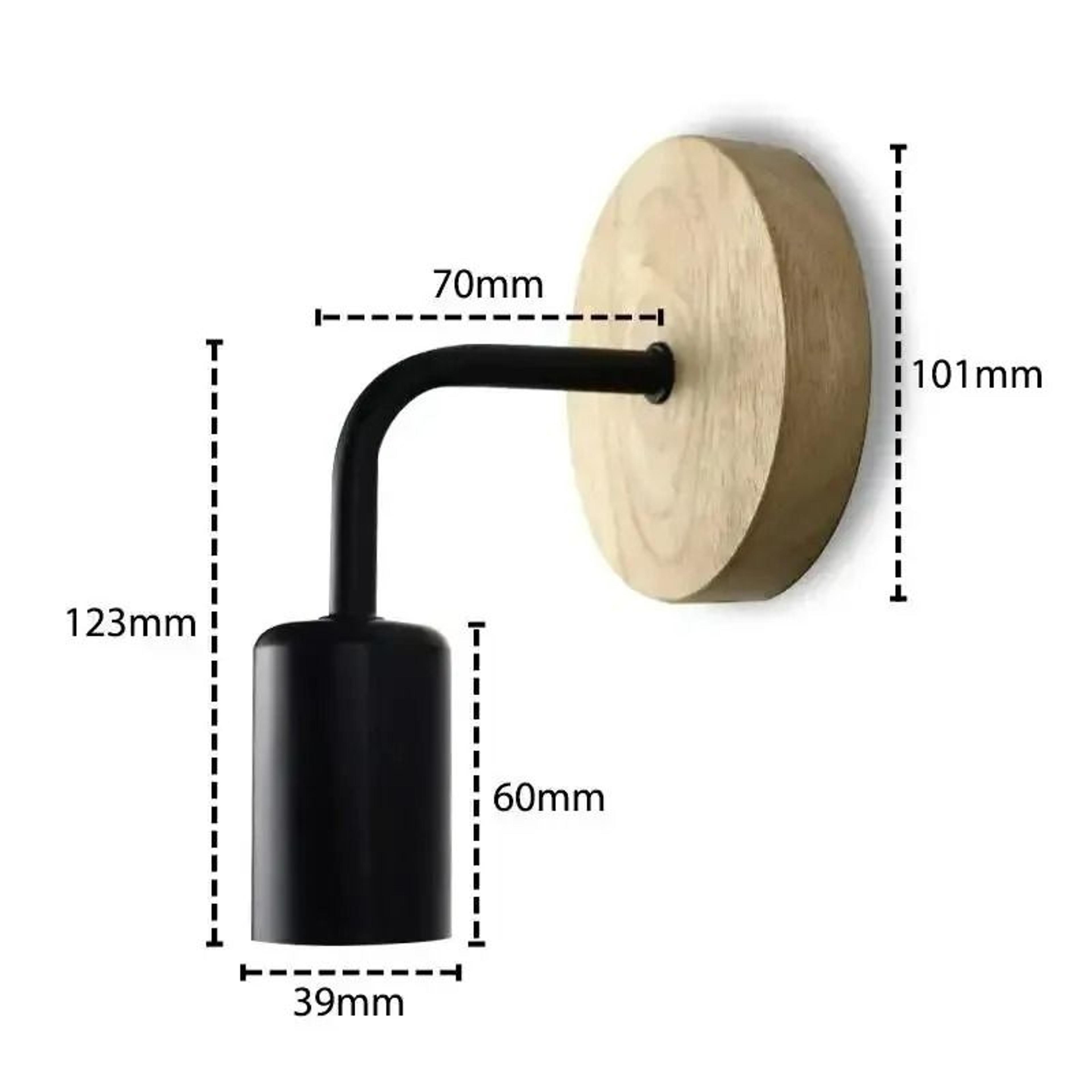 Timberforge Vintage E27 Wall Sconce 2