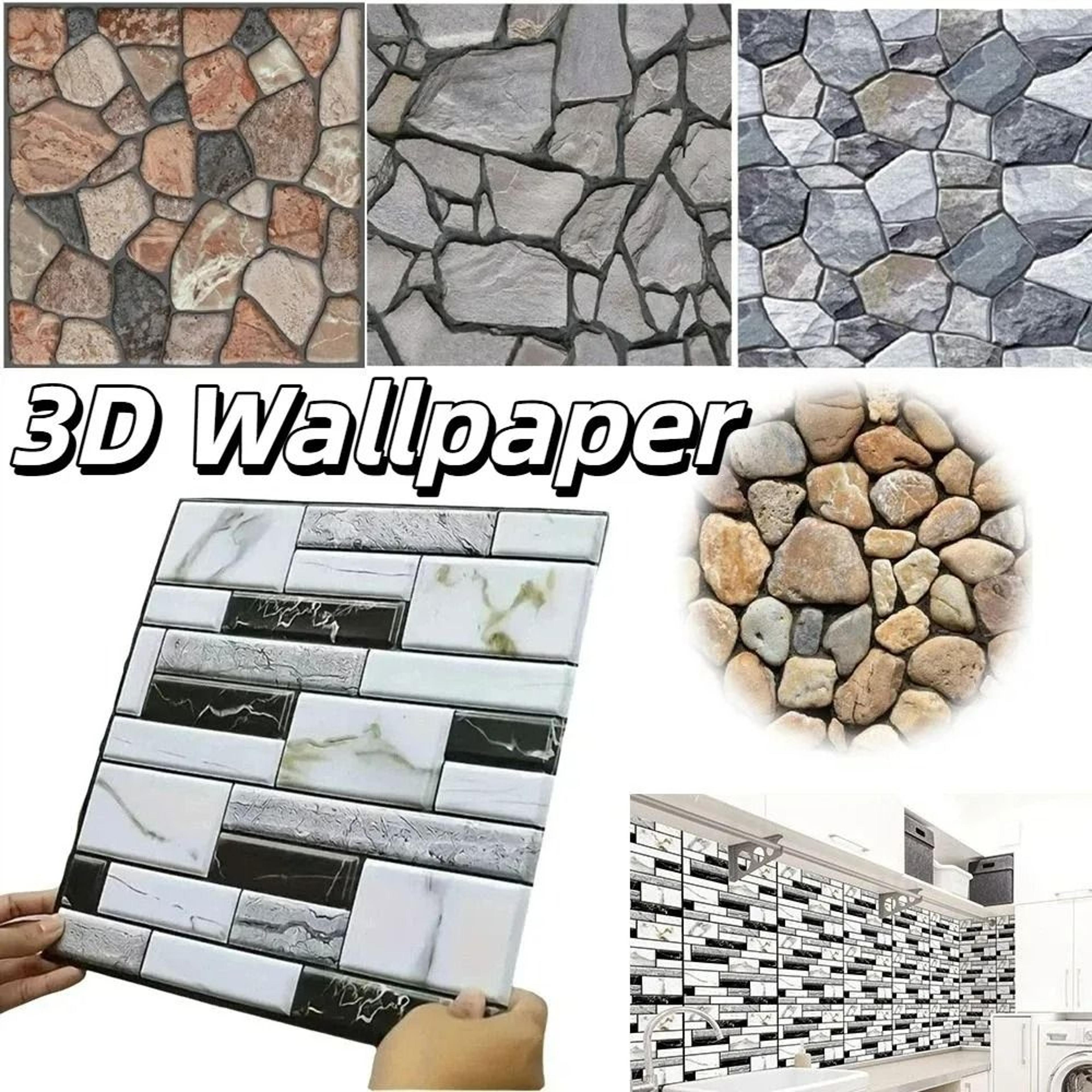 Vintage 3D Brick Wall Panels 0