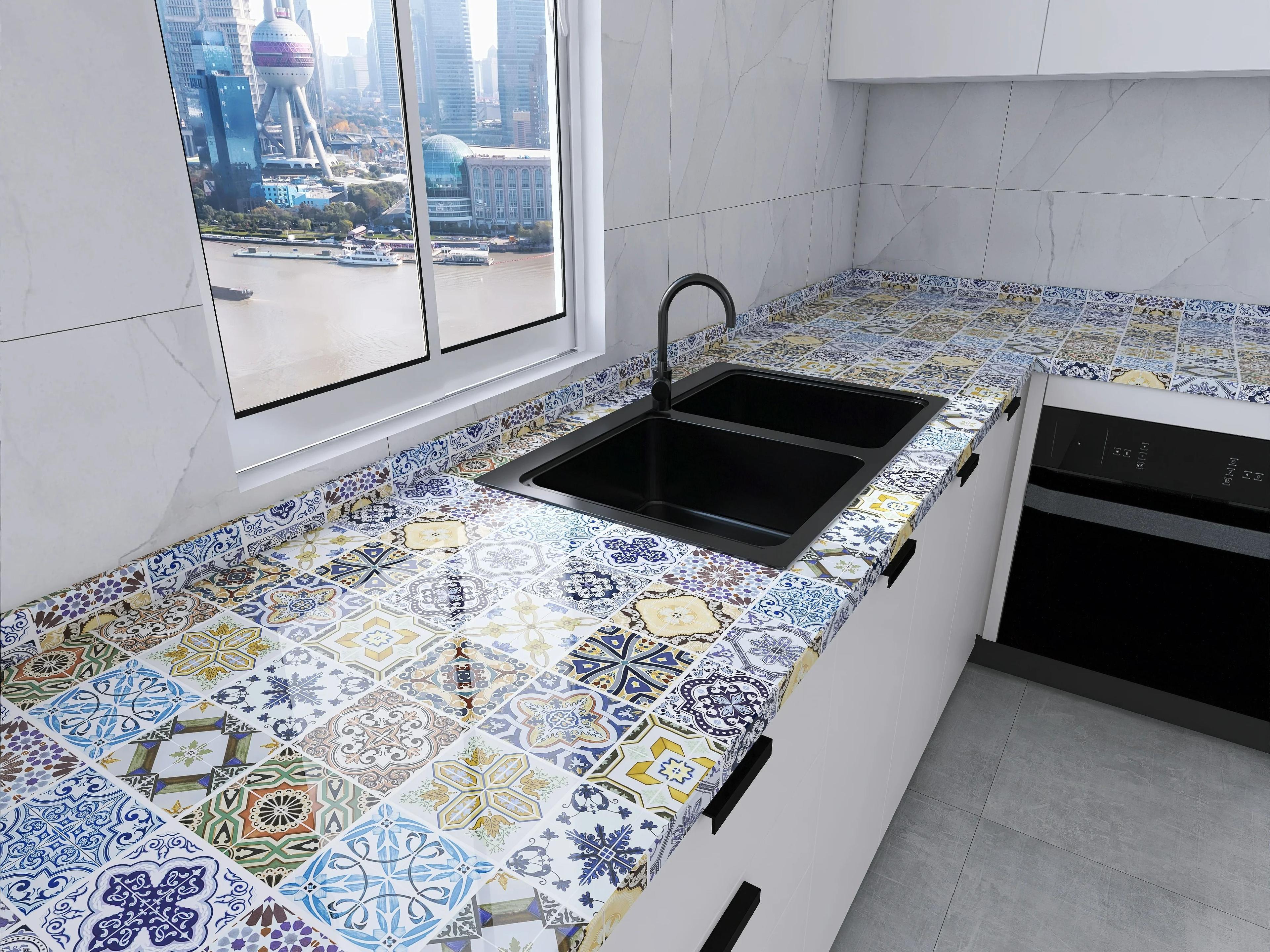 EuroLuxe Waterproof Adhesive Wallpaper 6