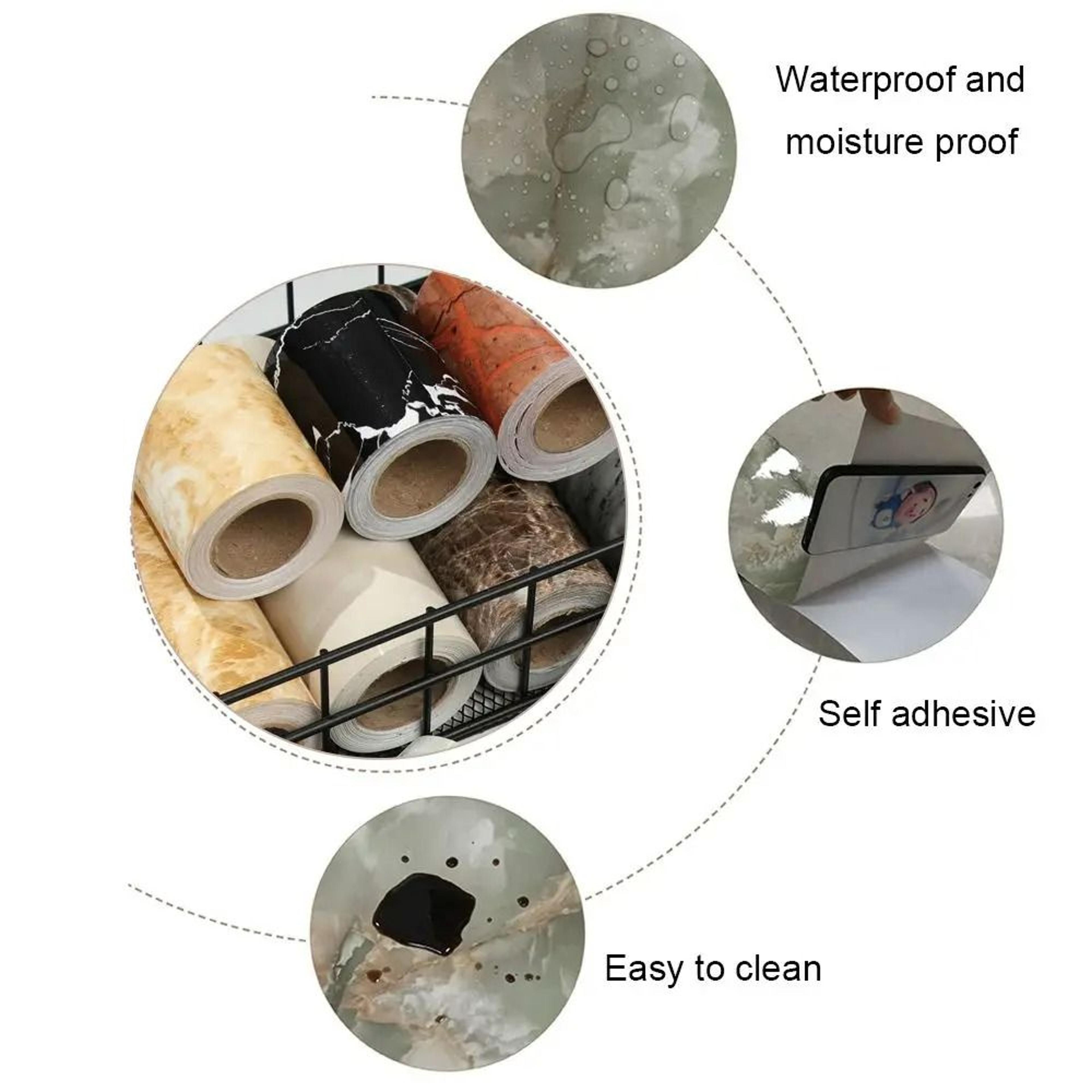 MarbleEdge Adhesive Baseboard Trim 3