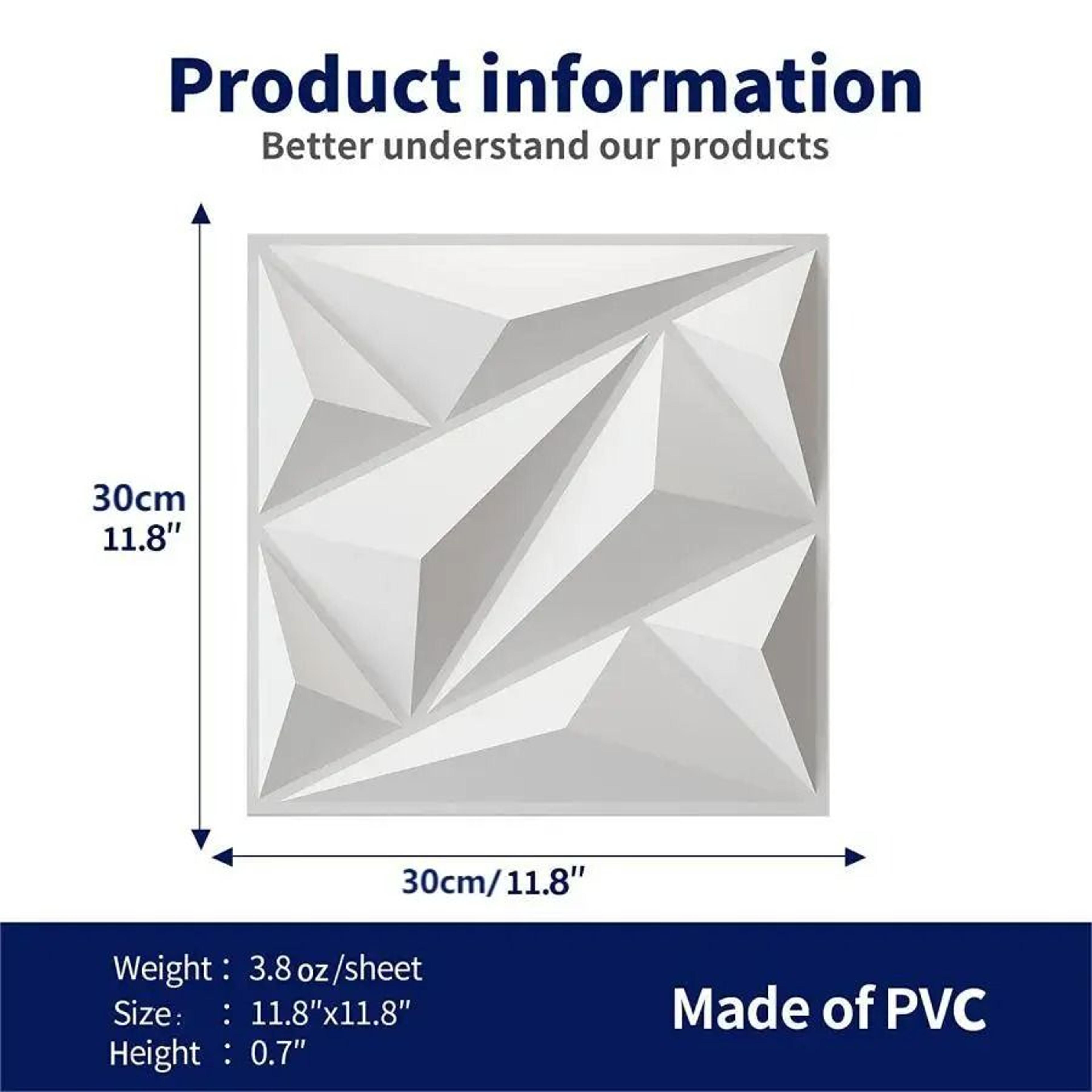 DimensionWave Textured Wall Panel Set 3