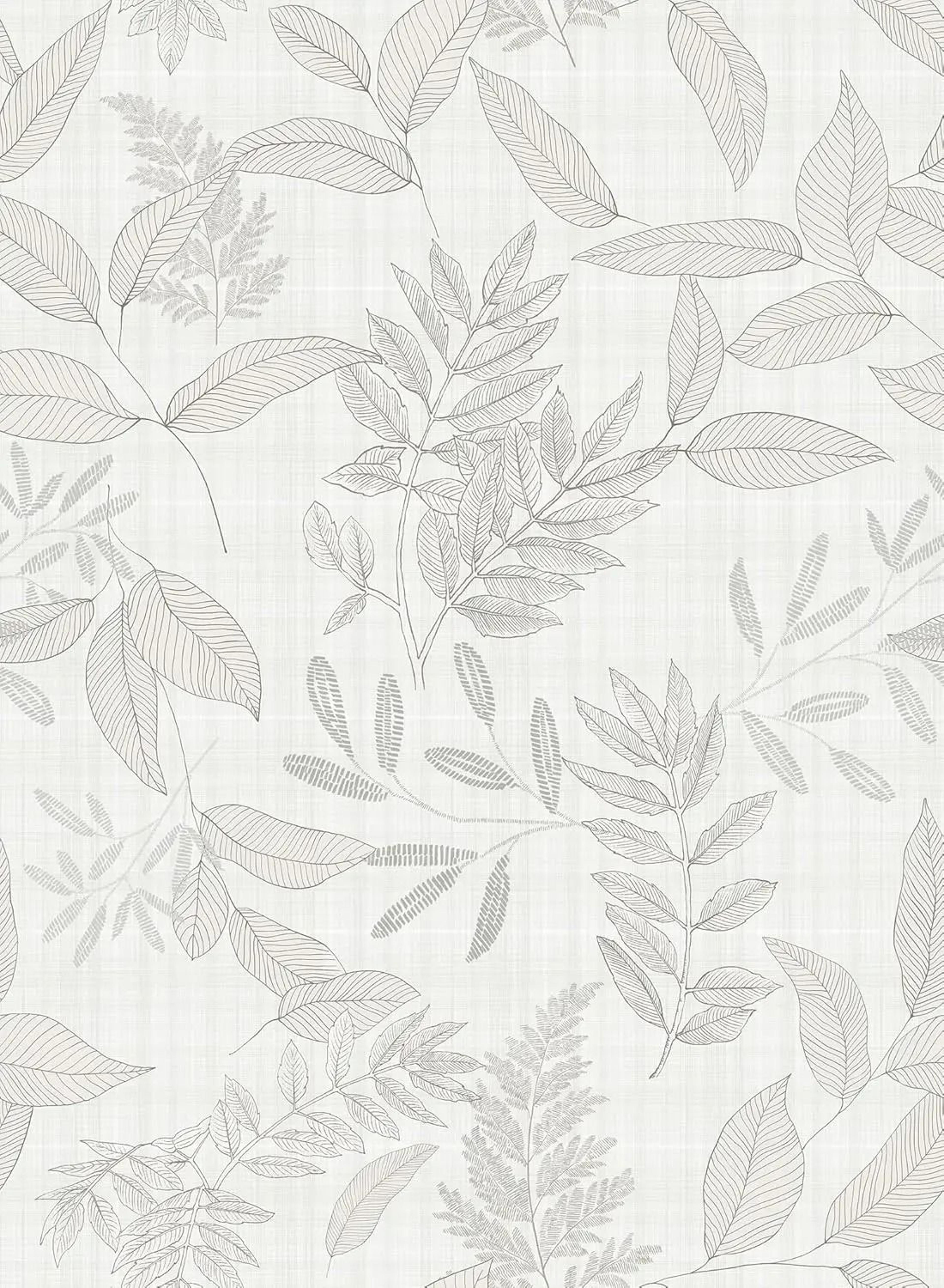 Verdant Boho Leaf Wallpaper 0