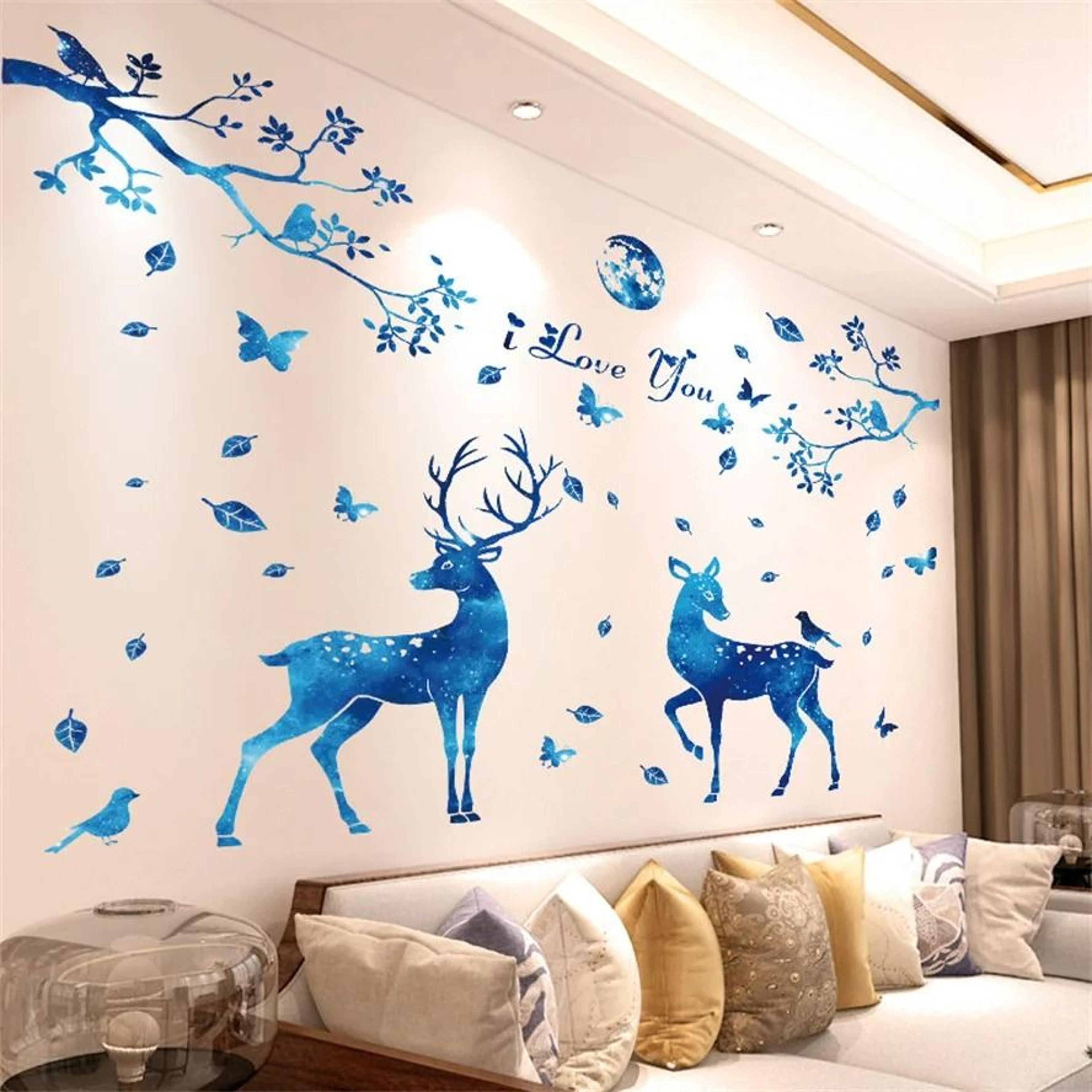 Lavender Meadow Butterfly Wall Decals 17