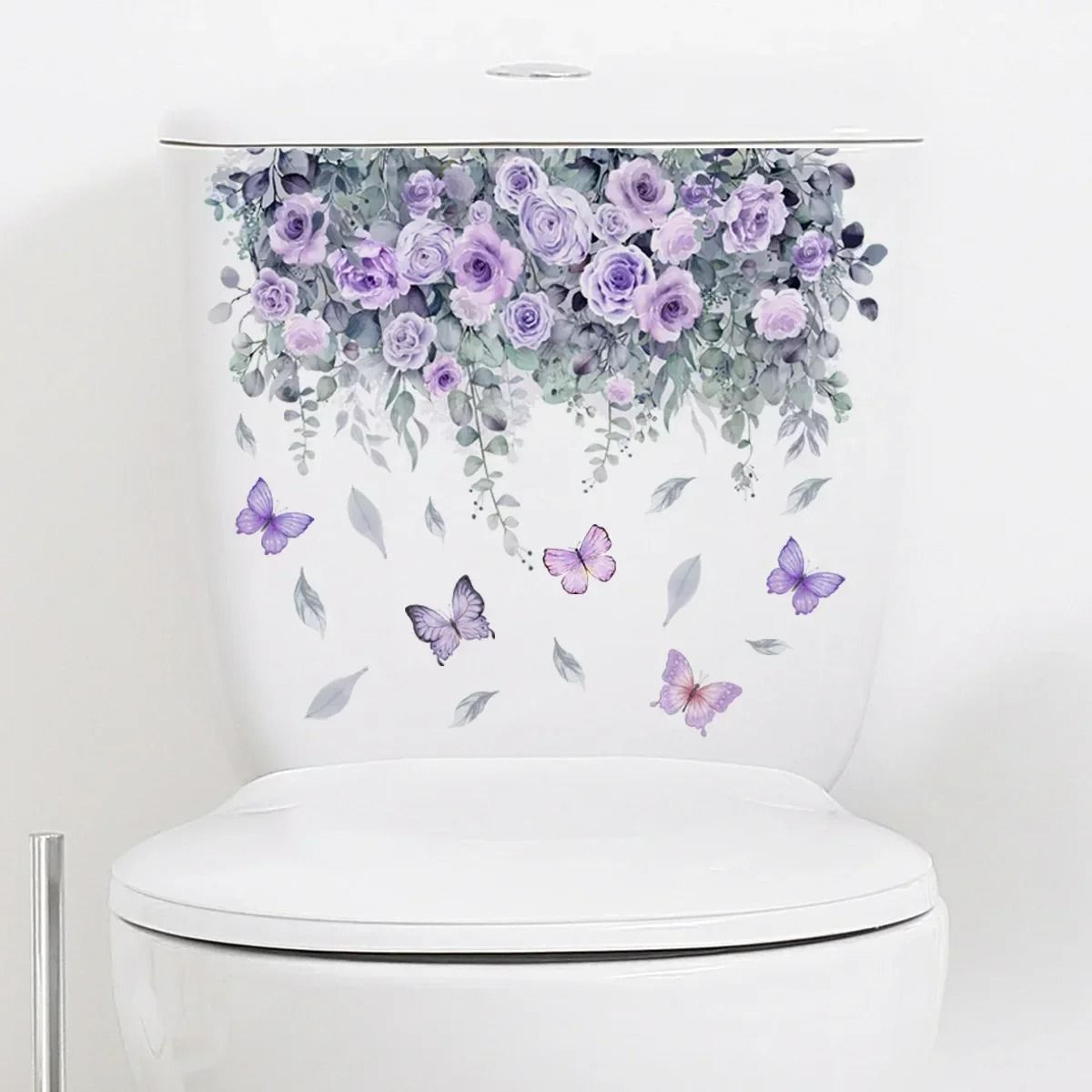 LeafLush Botanical Toilet Decor Stickers 13