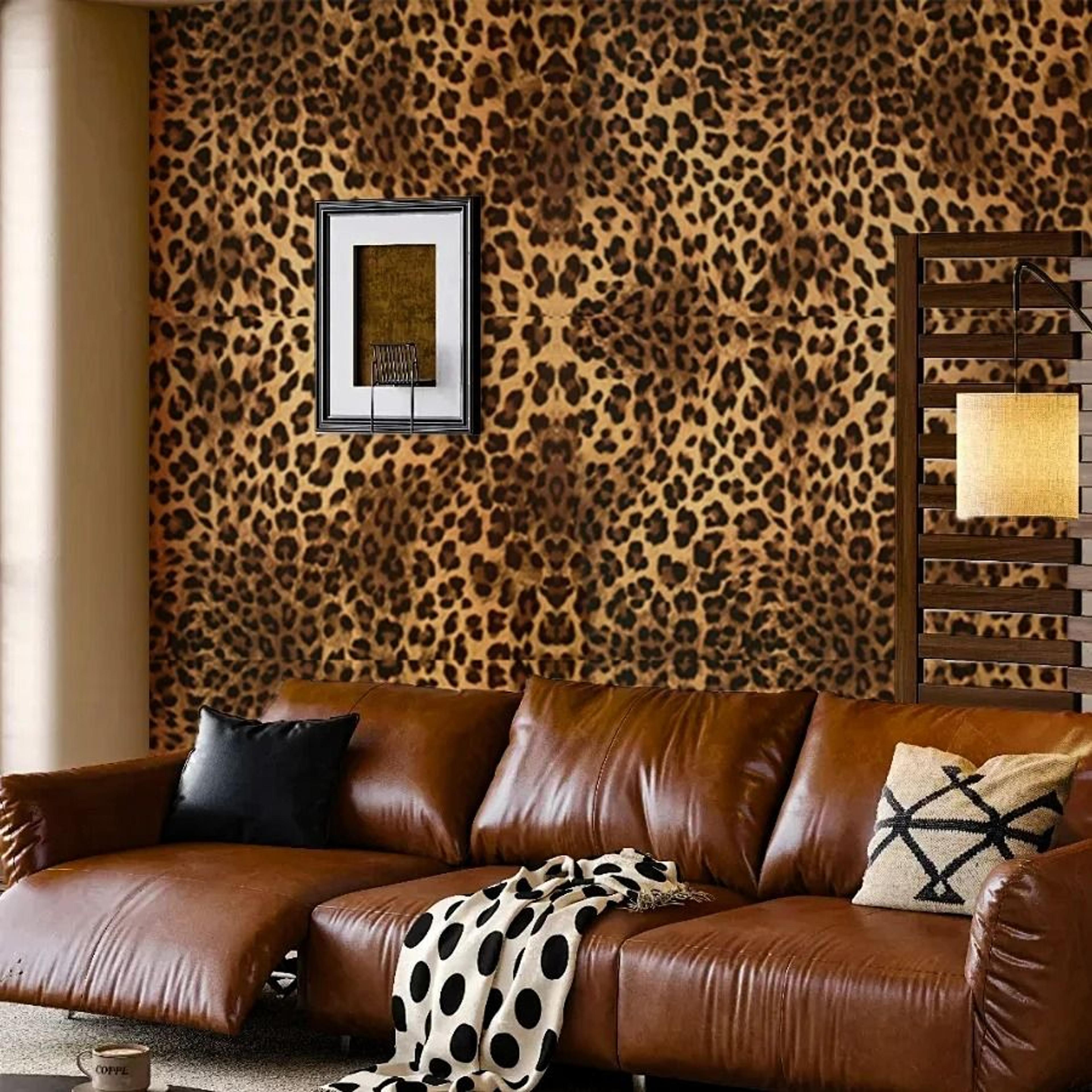 Wild Luxe Leopard Wall Covering 0