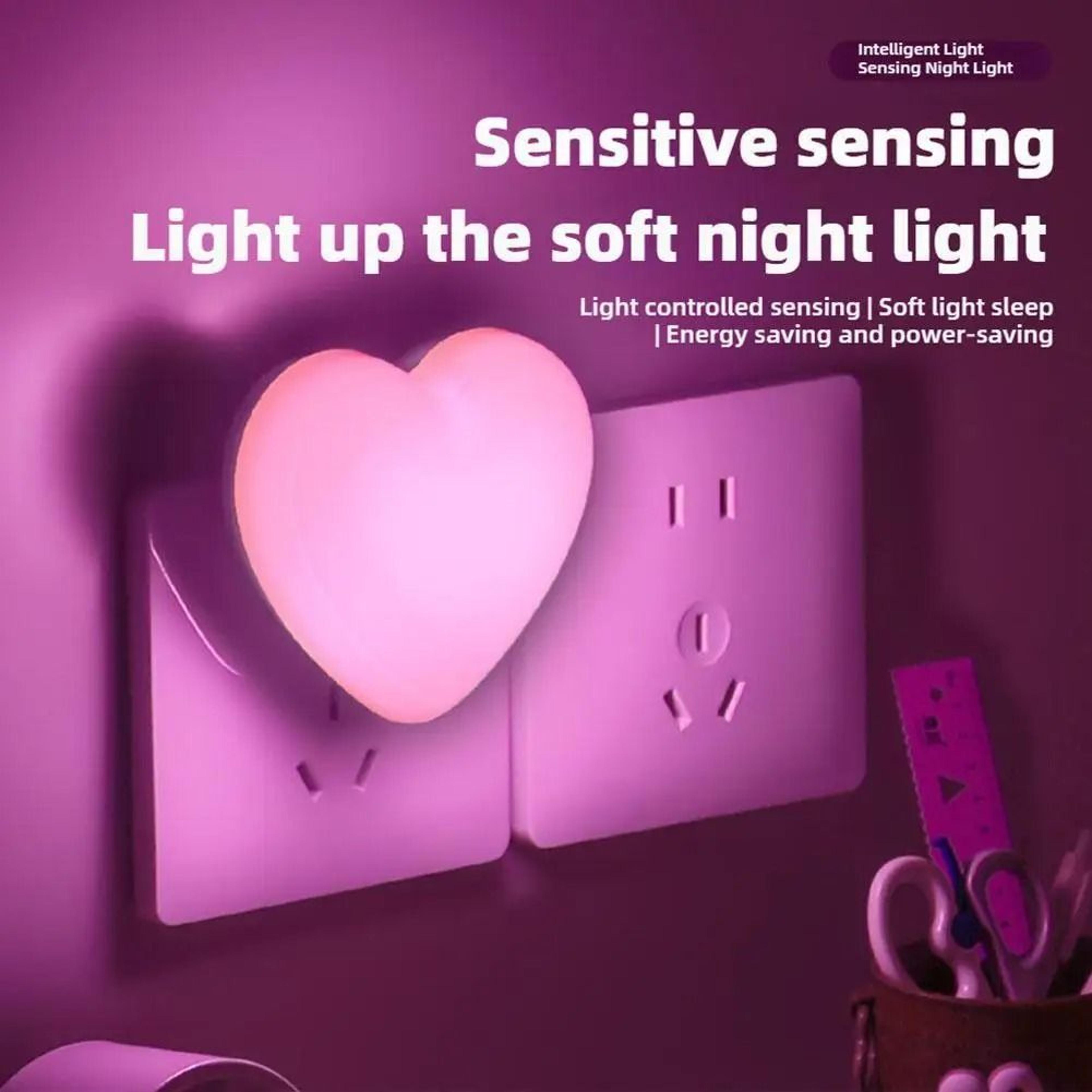 Heart Sensor Plug In Night Light 0