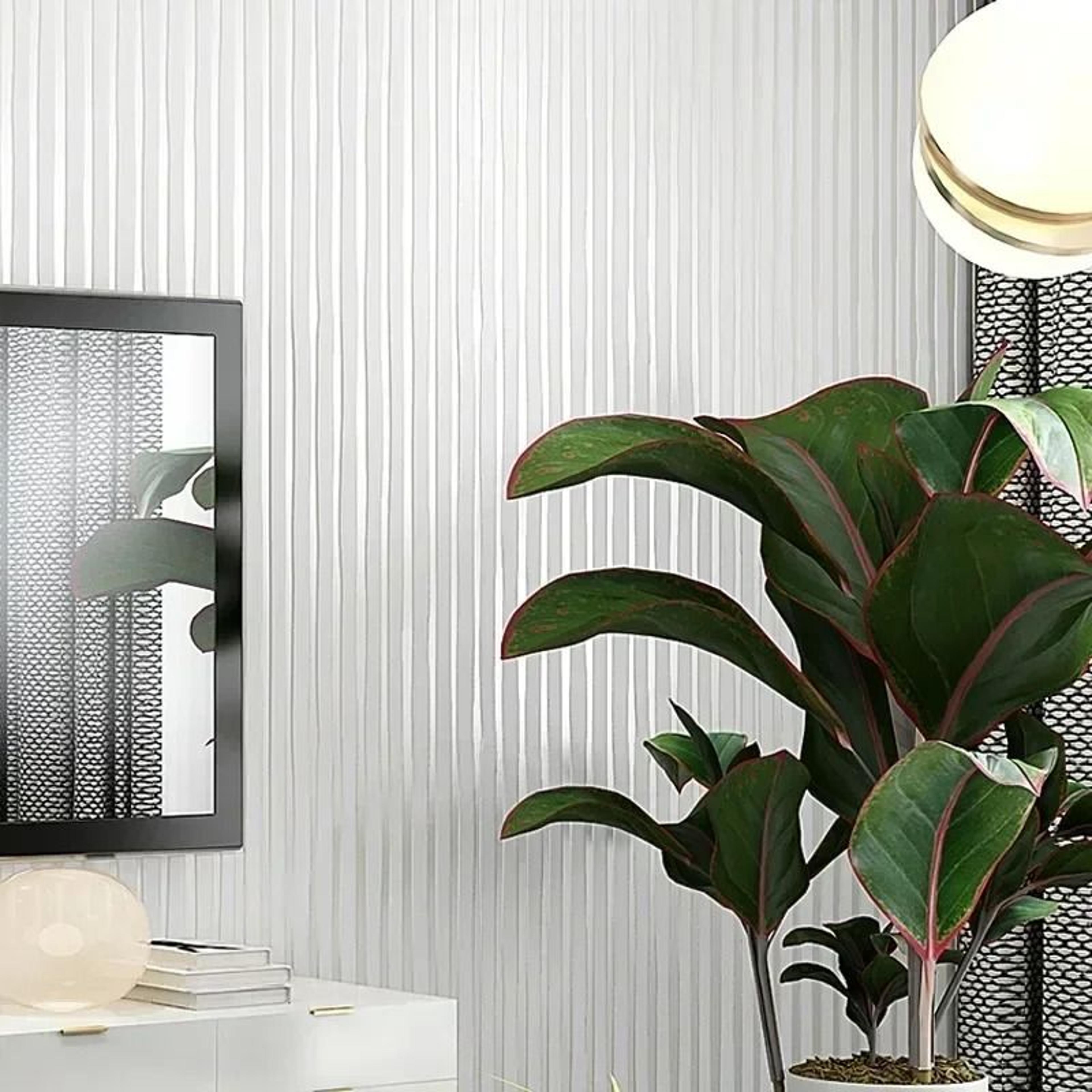 Lined Elegance Striped Wallpaper 2